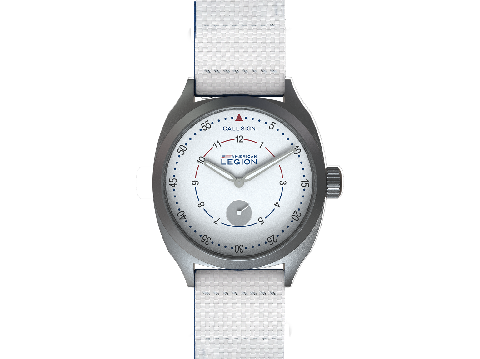 Waypoint Pilot Watch — White Dial