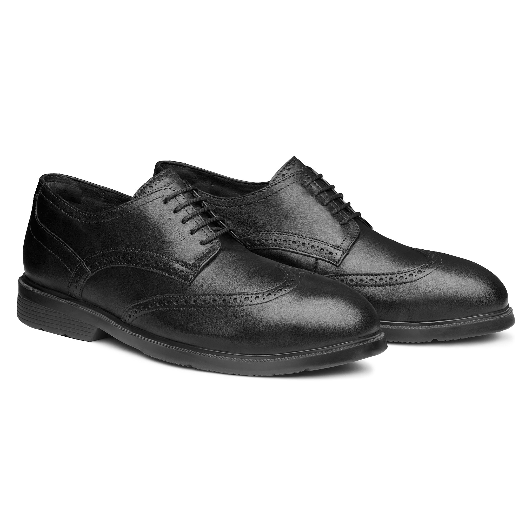 SOFT TOE OXFORD SHOE CAPTAIN BLACK