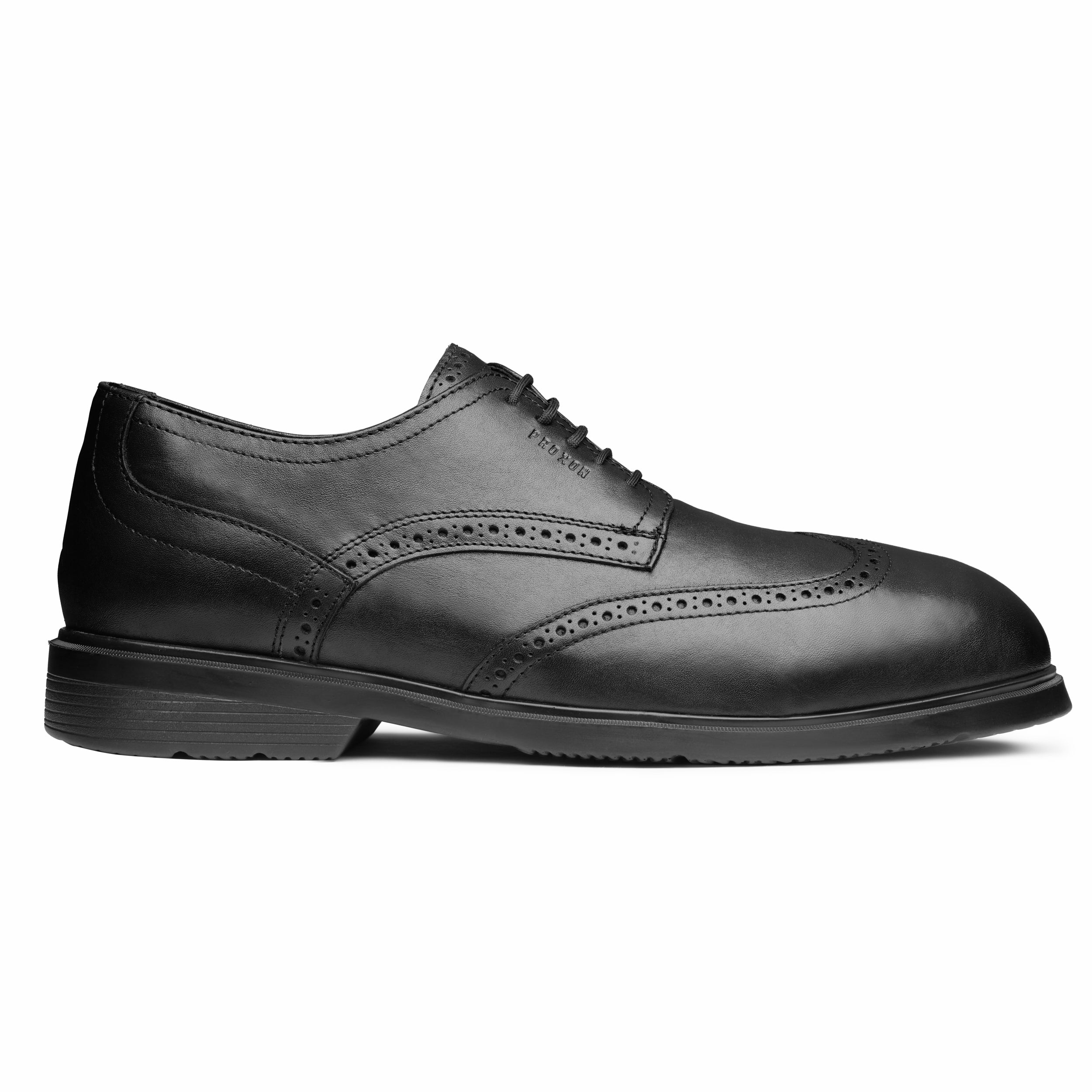 SOFT TOE OXFORD SHOE CAPTAIN BLACK