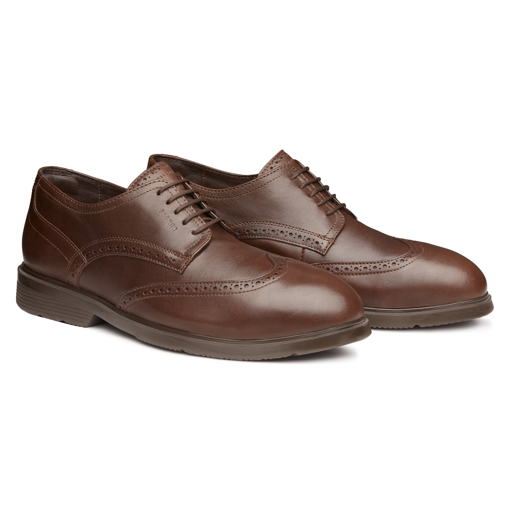 SOFT TOE OXFORD SHOE CAPTAIN BROWN
