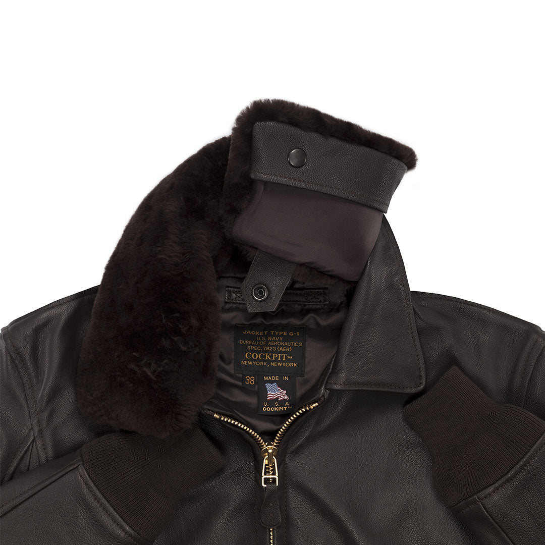 G-1 Flight Jacket with Removable Collar Z2108M