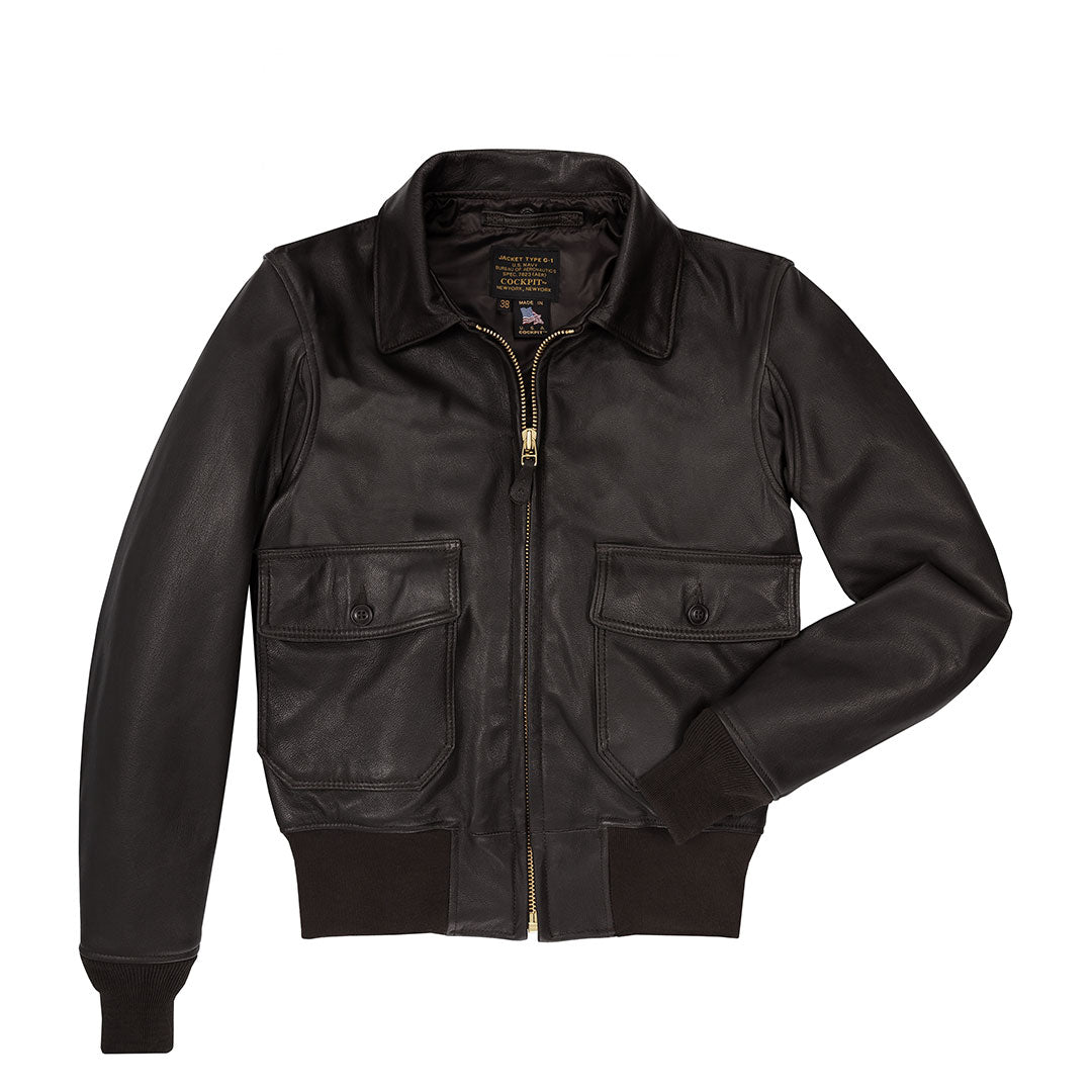 G-1 Flight Jacket with Removable Collar Z2108M