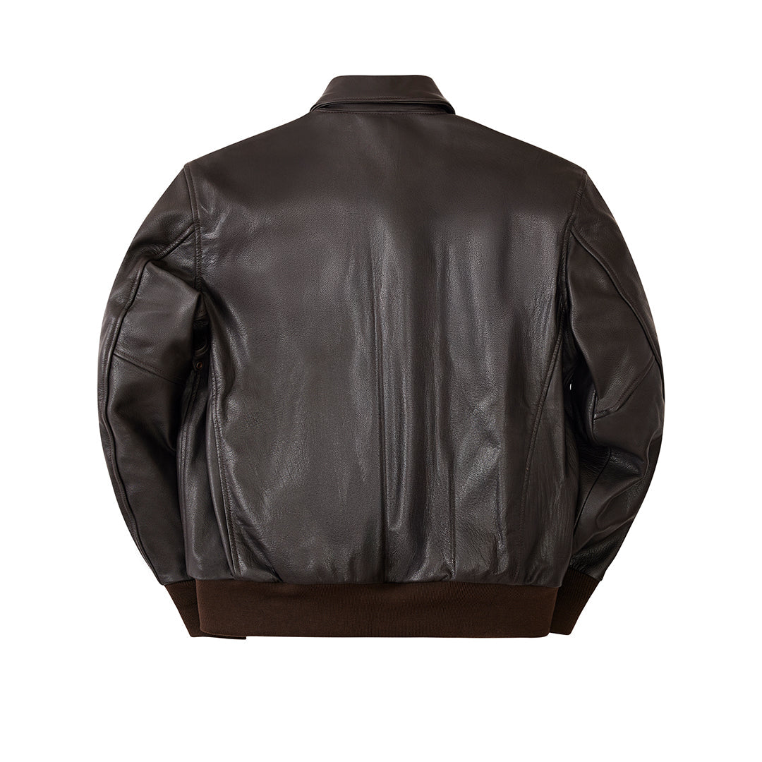 U.S.A.F. 21st. Century A-2 Jacket Z21V41 in Brown