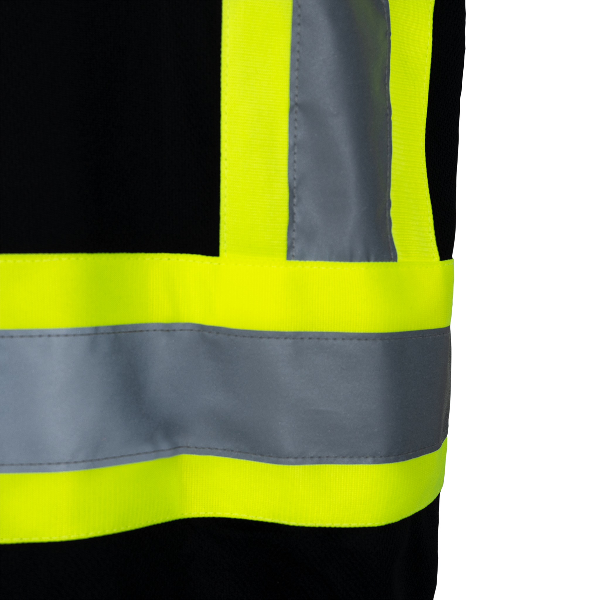 Hi-Vis X-Back Reflective Two-Tone Safety Polo Shirt