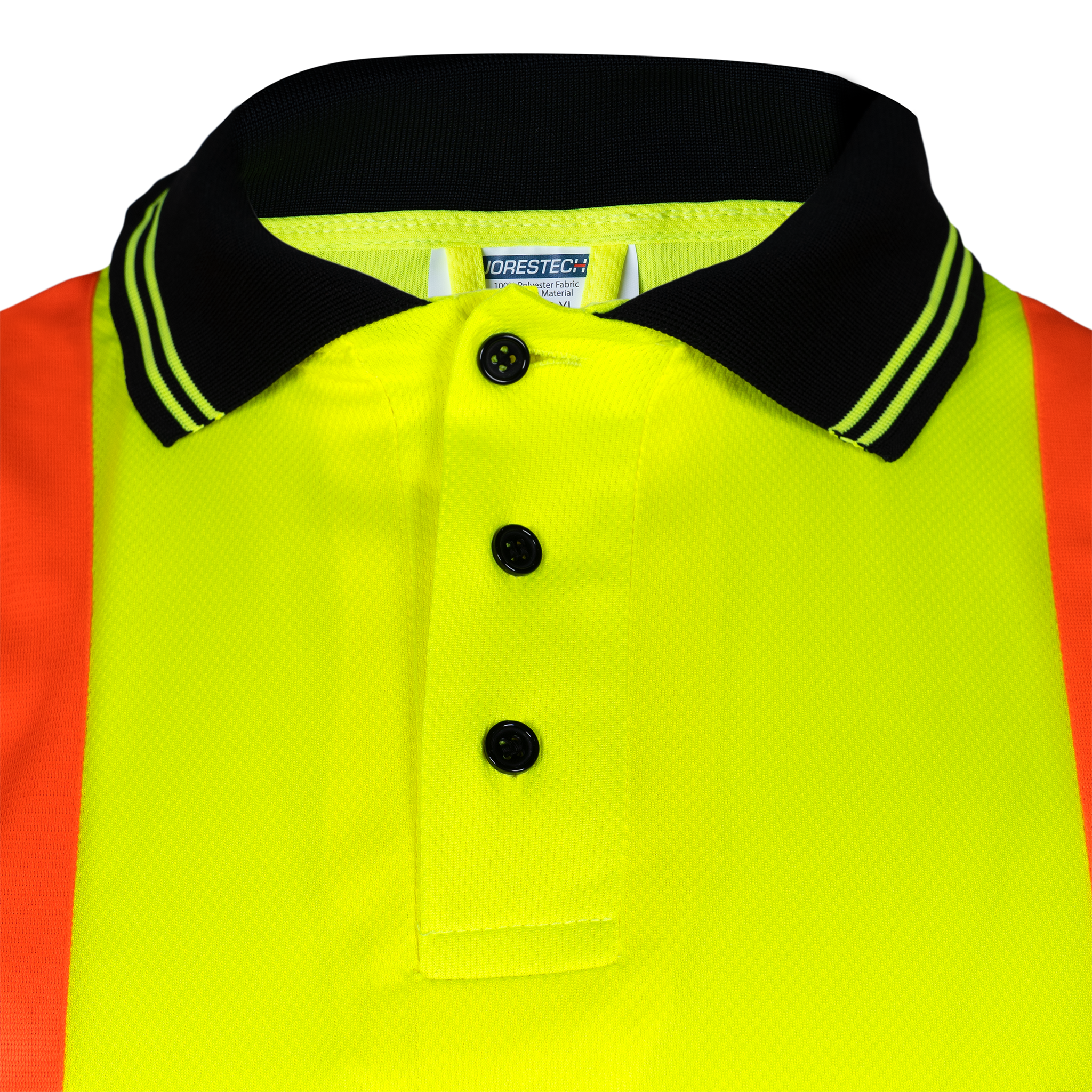 Hi-Vis X-Back Reflective Two-Tone Safety Polo Shirt
