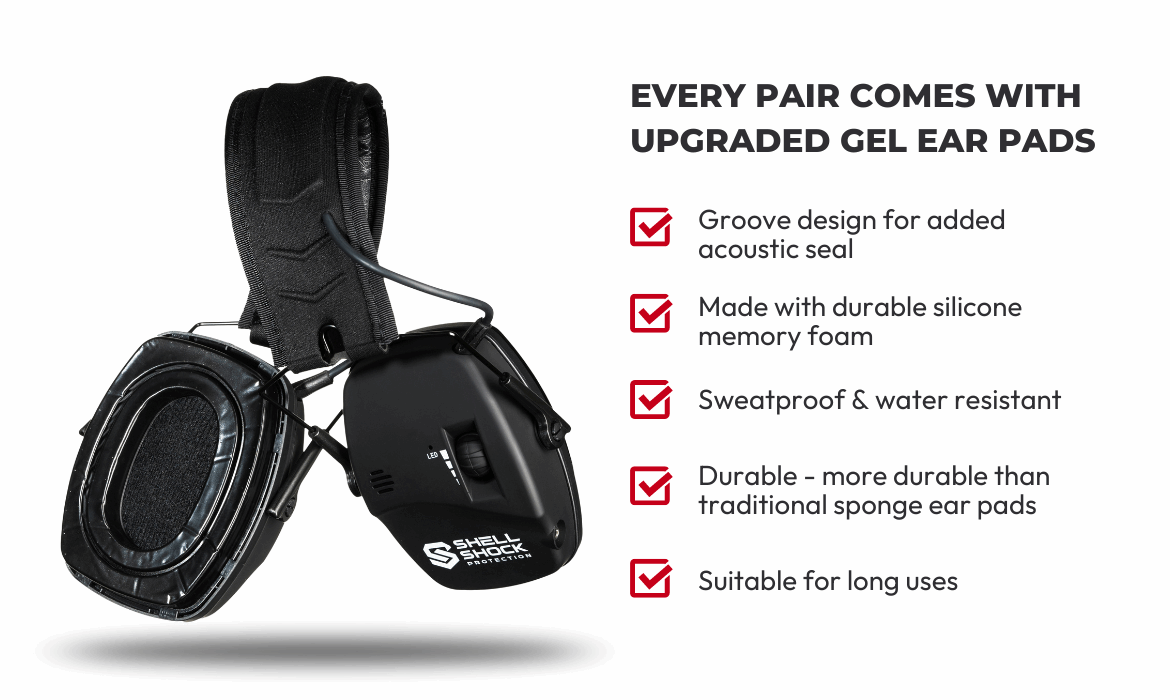 ShellShock EXO PRO Electronic Hearing Protection