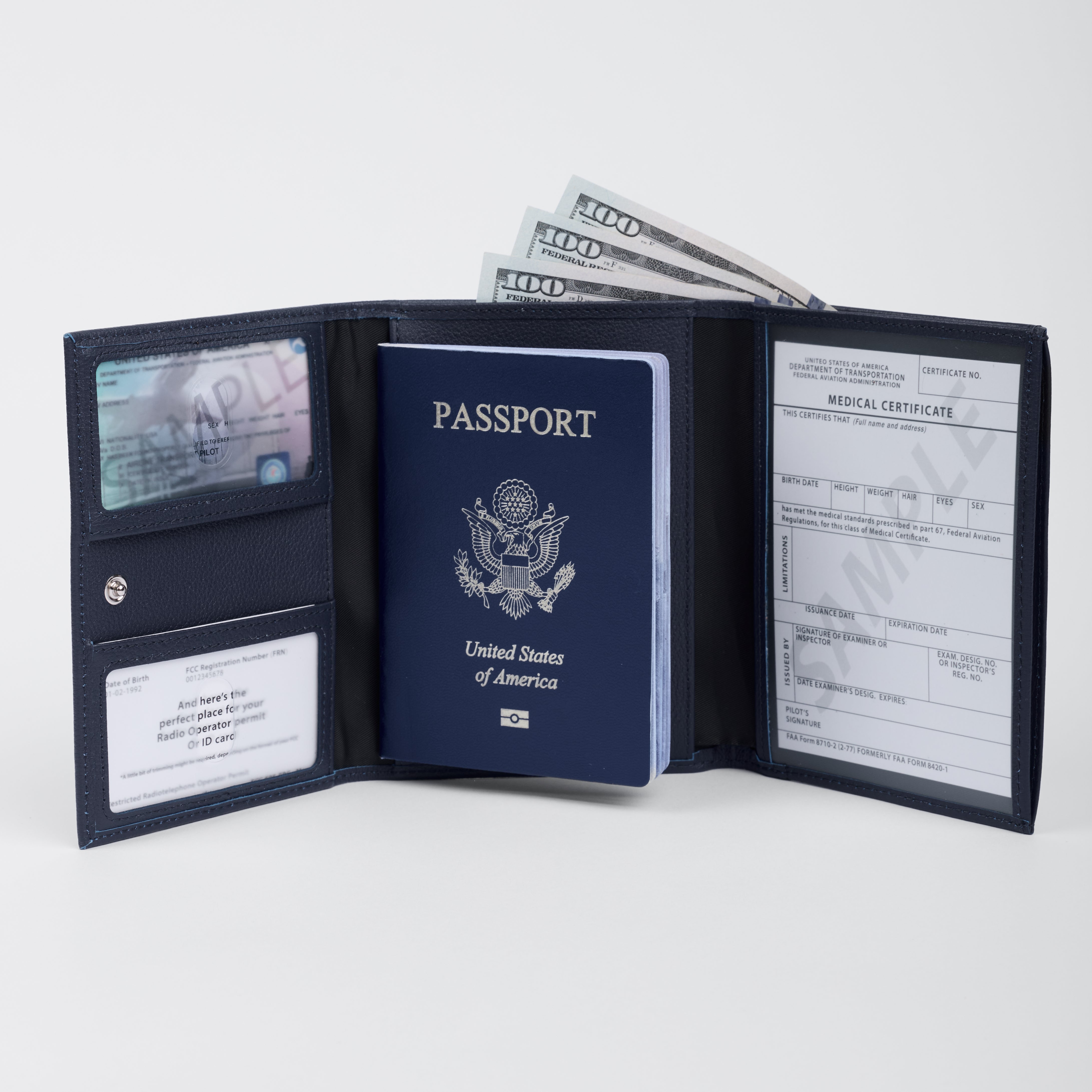 Pilot Document Holder V3 by Flevel - aviation product photo 13