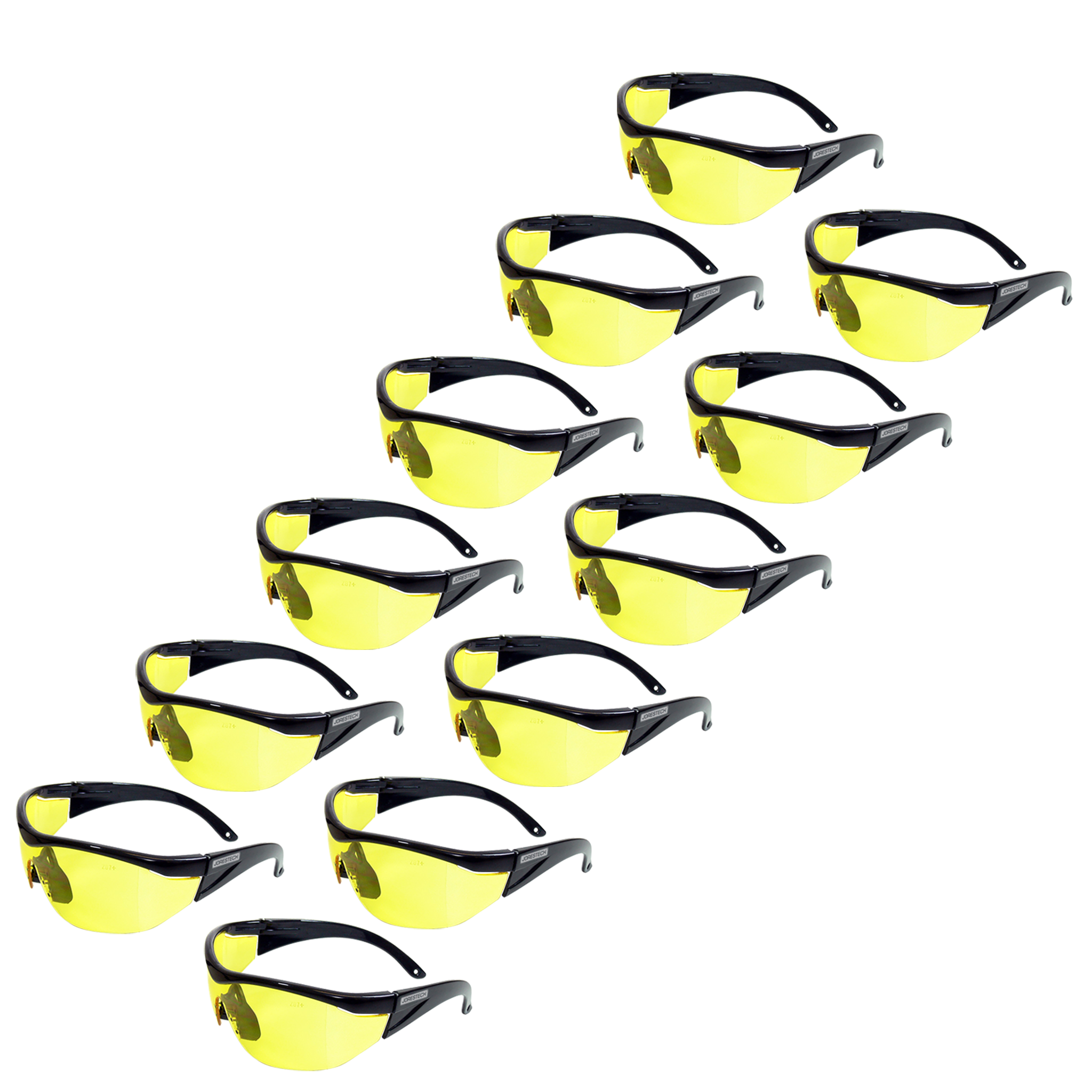 Framed Safety Glasses with Side Shields for High Impact Protection