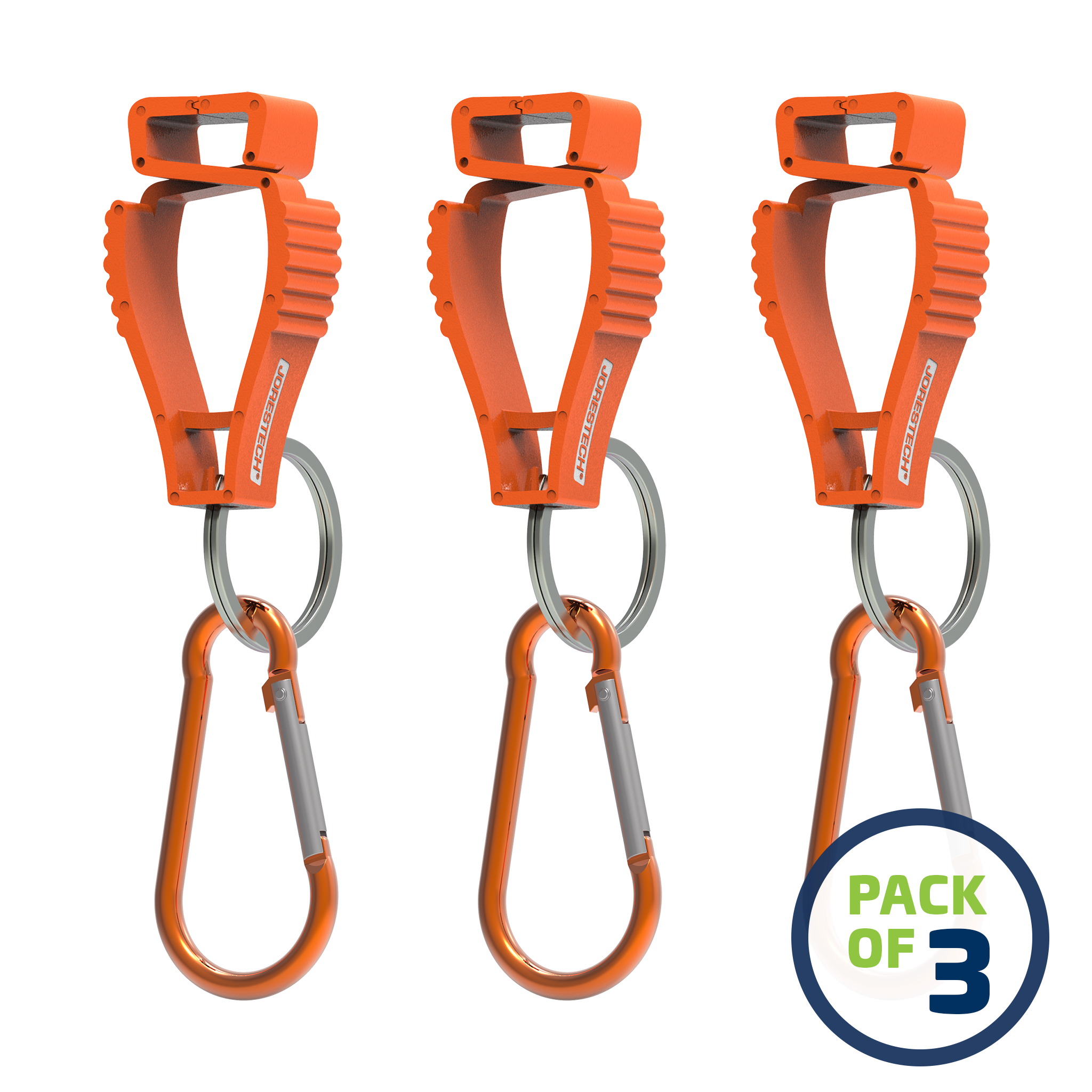 Glove Clip Safety Holder with Carabiner