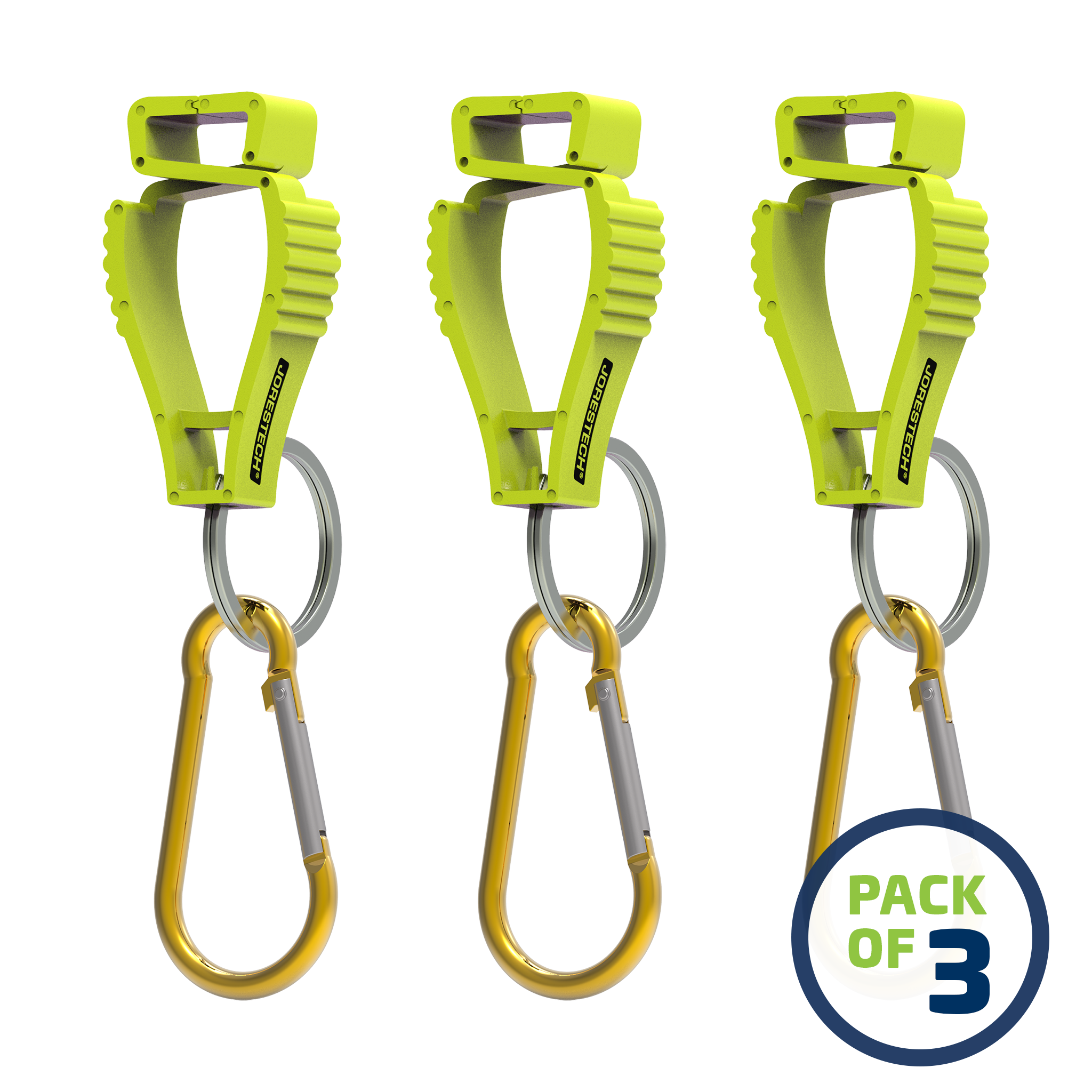 Glove Clip Safety Holder with Carabiner