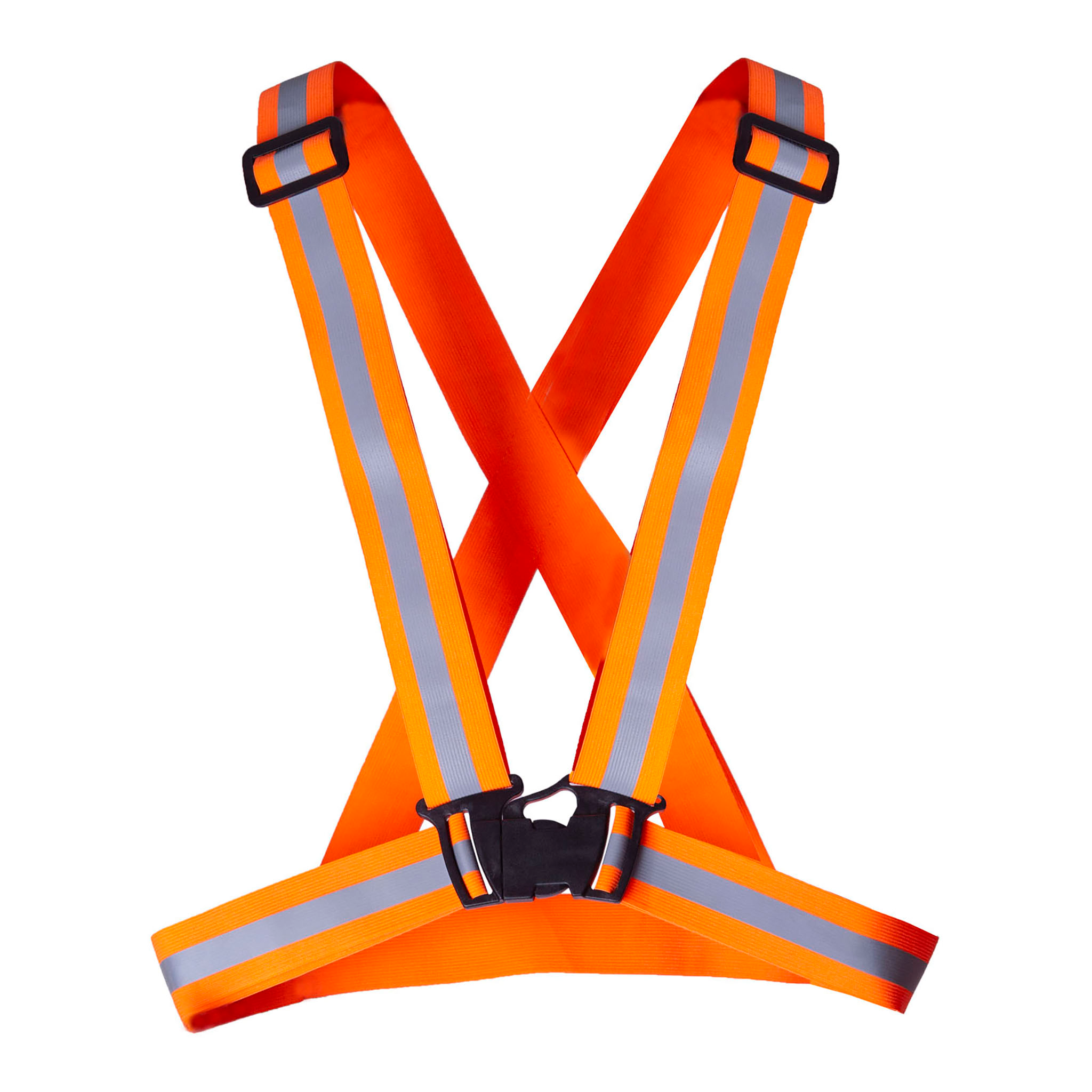 Hi-Vis Adjustable Safety Suspenders with Reflective Strips