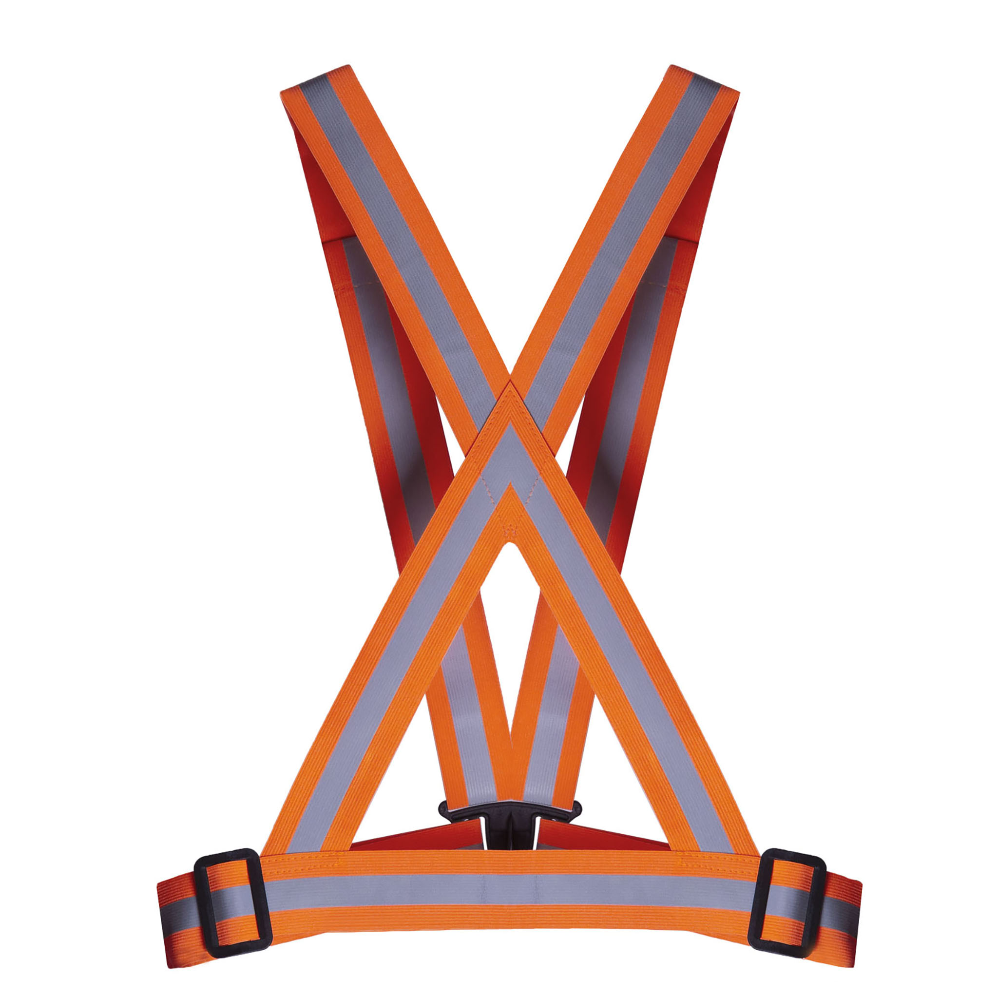 Hi-Vis Adjustable Safety Suspenders with Reflective Strips