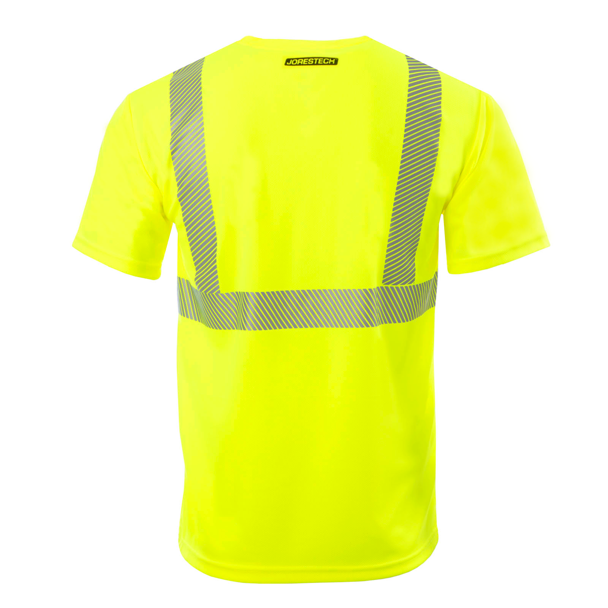 Jorestech Heat Transfer Reflective Safety Shirt with Pocket – Class 2 Compliant