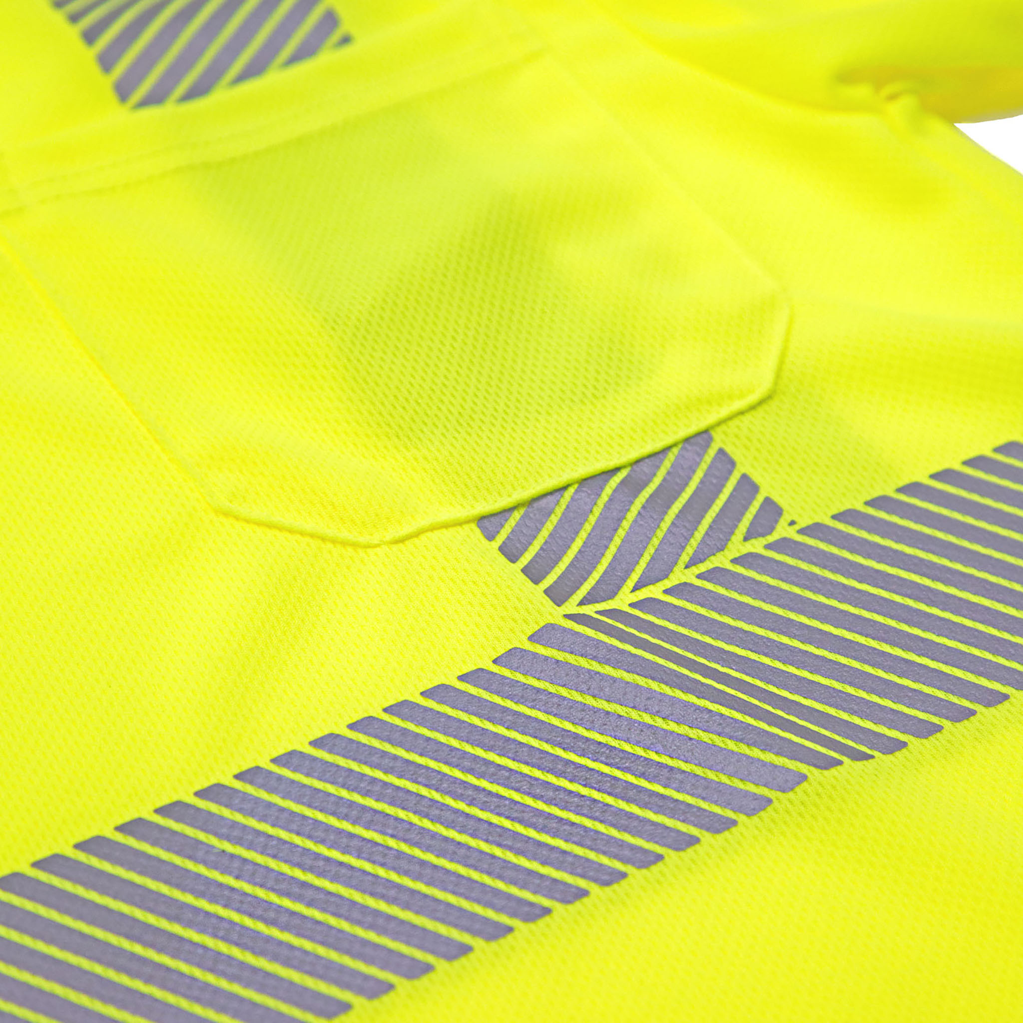 Jorestech Heat Transfer Reflective Safety Shirt with Pocket – Class 2 Compliant