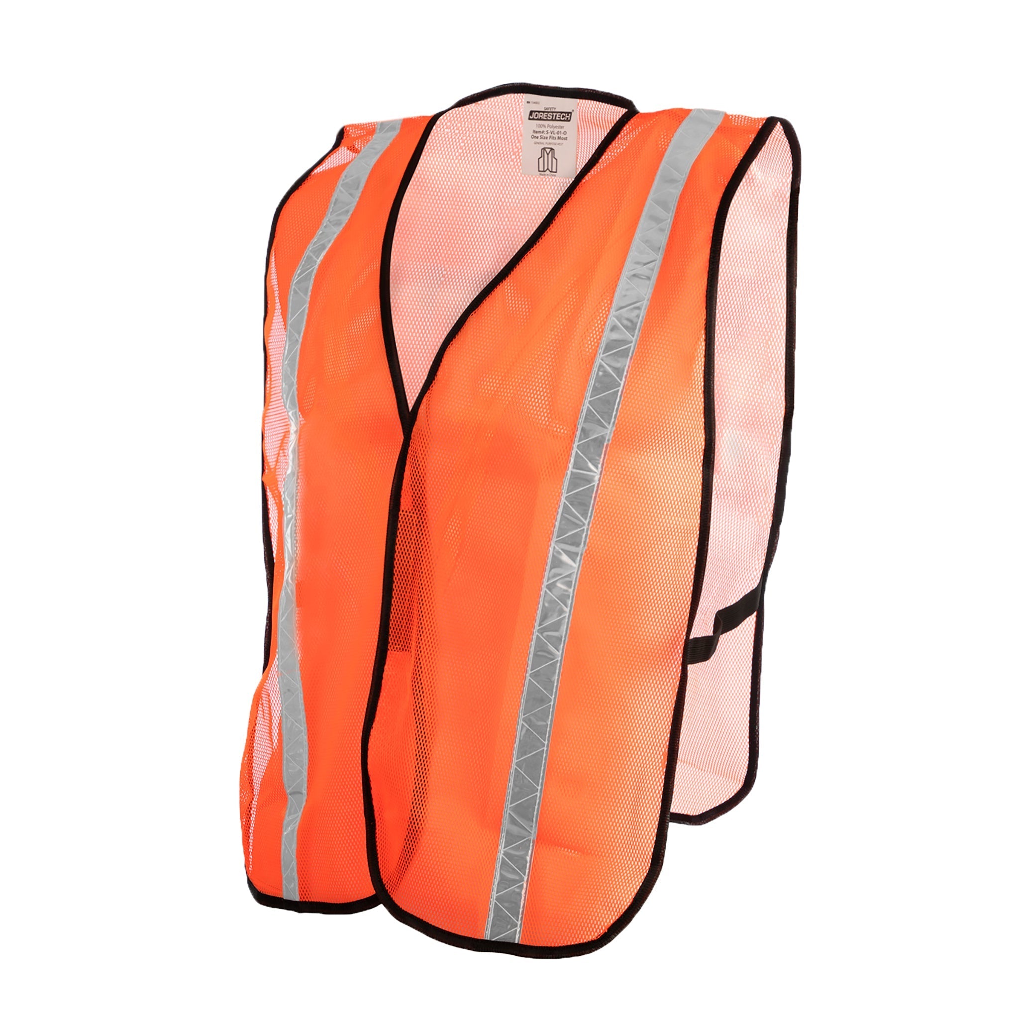 Hi-Vis Mesh Safety Vest with 1” Reflective Strip