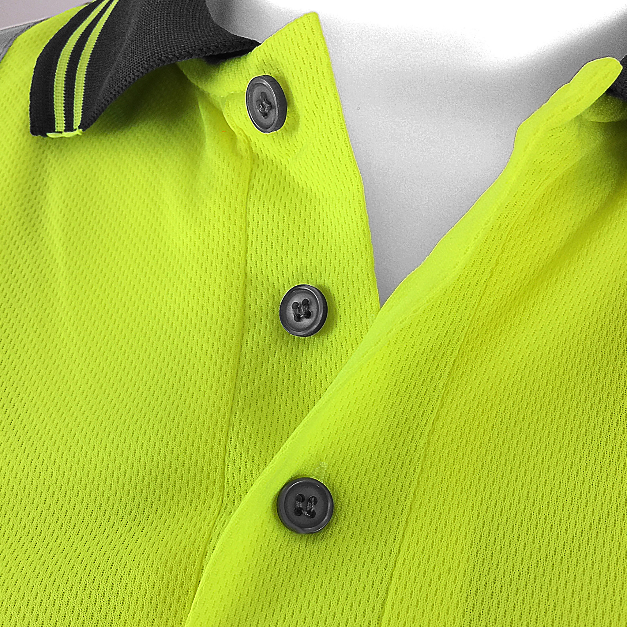 Hi-Vis Reflective Dirt-Concealing Safety Polo Shirt