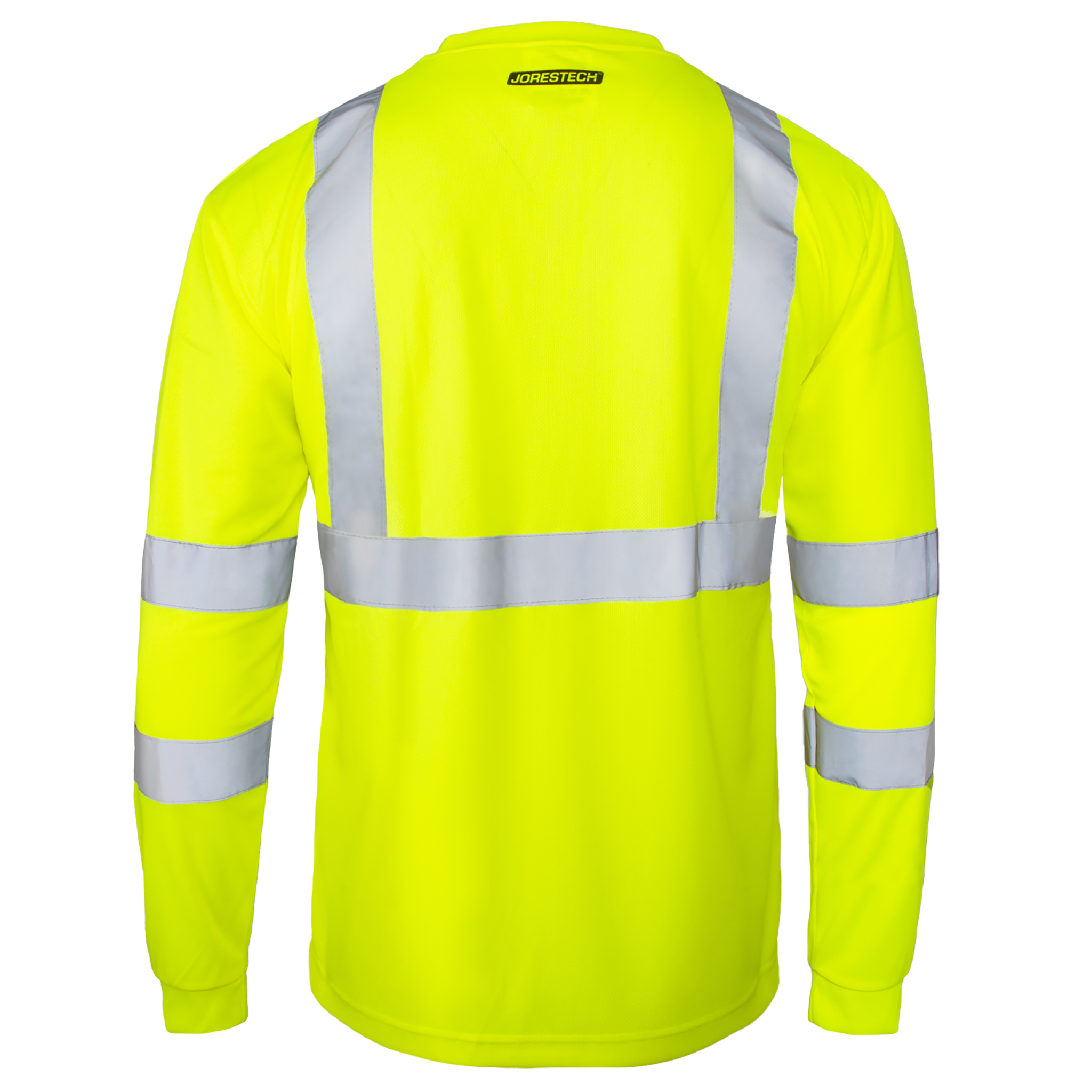 Jorestech Hi Vis Long Sleeve Reflective Safety Shirt – ANSI Class 3 Compliant