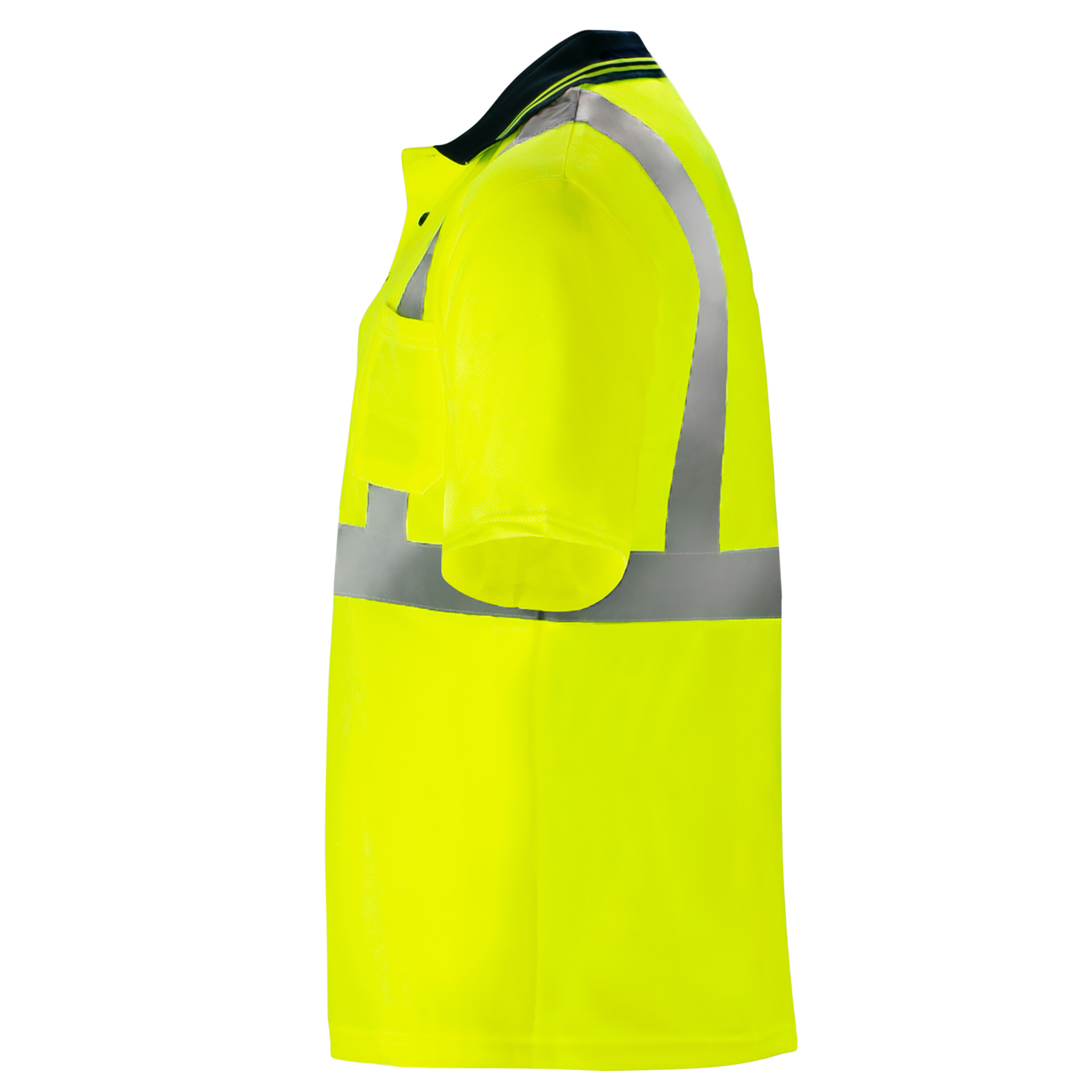 Hi-Vis Reflective Safety Polo Shirt