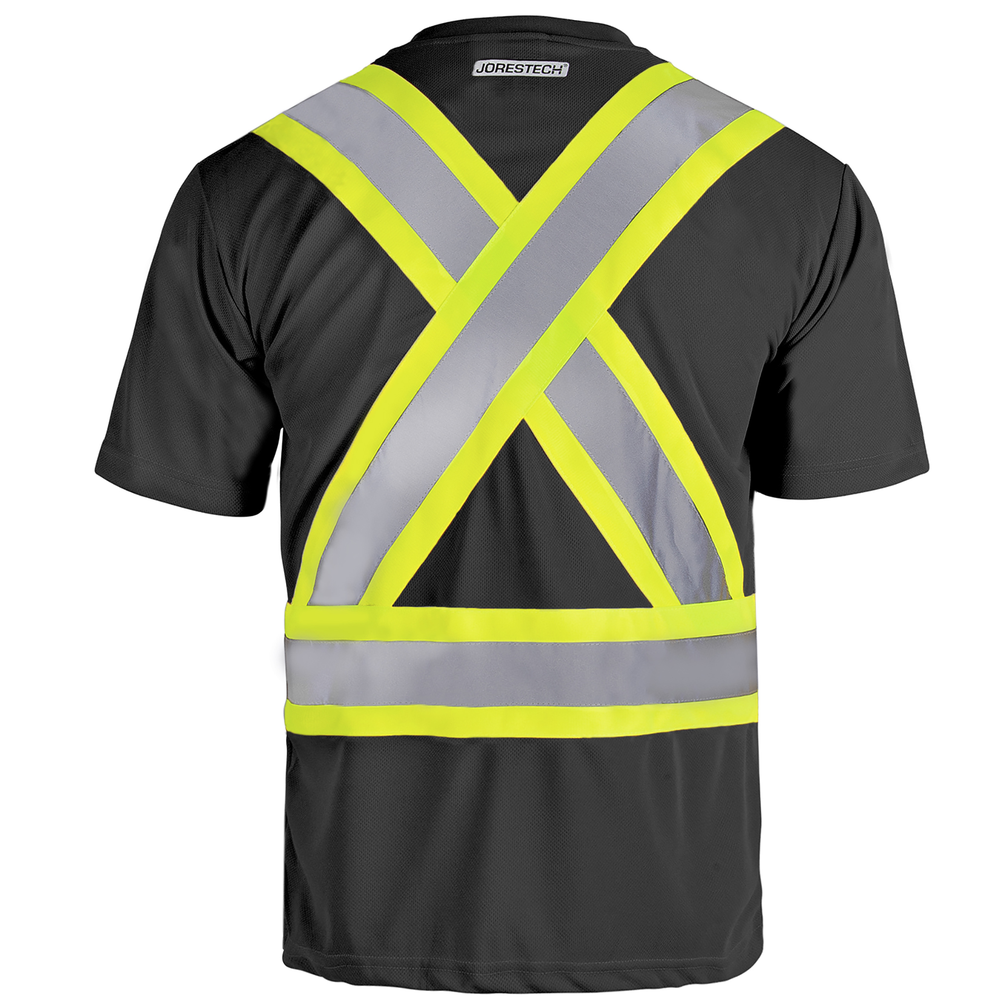 Hi-Vis X-Back Reflective Two-Tone Safety Pocket Shirt