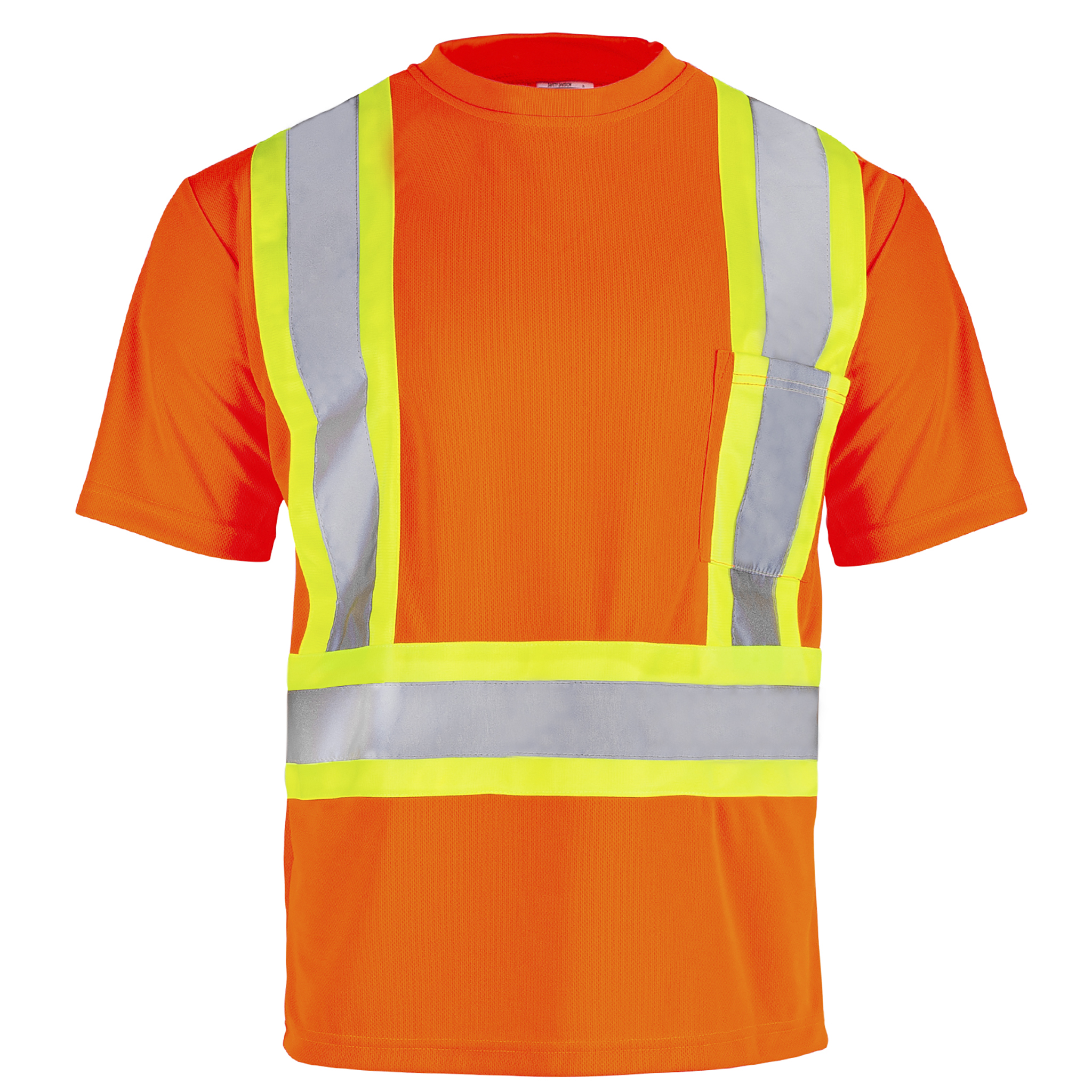 Hi-Vis Reflective Two-Tone Safety Shirt
