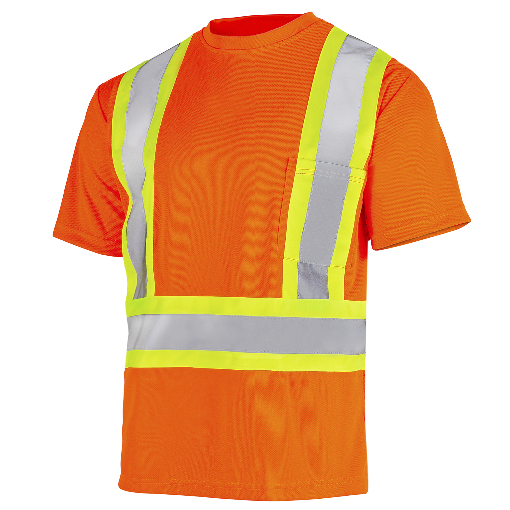 Hi-Vis Reflective Two-Tone Safety Shirt