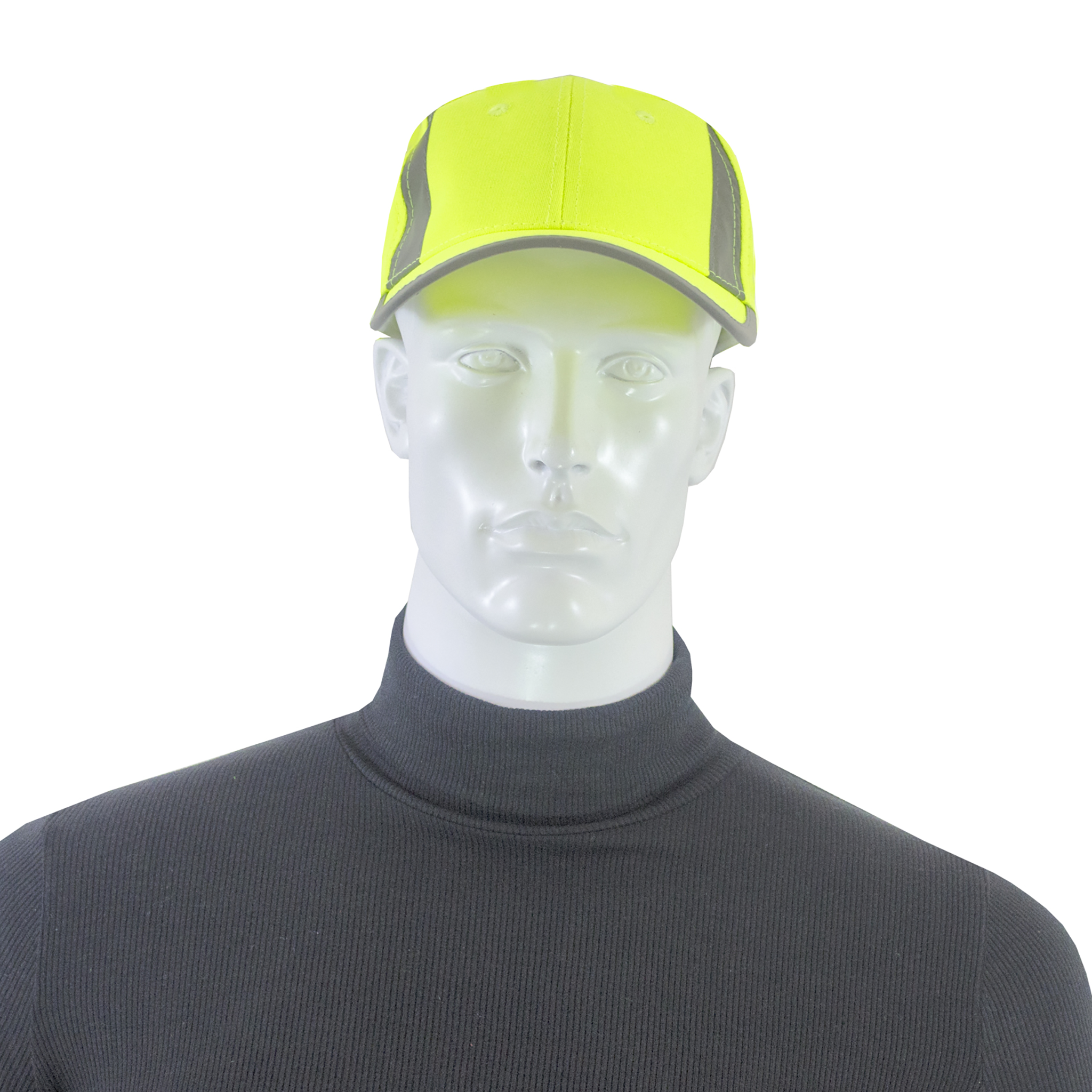Hi-Vis Safety Cap with Reflective Stripes