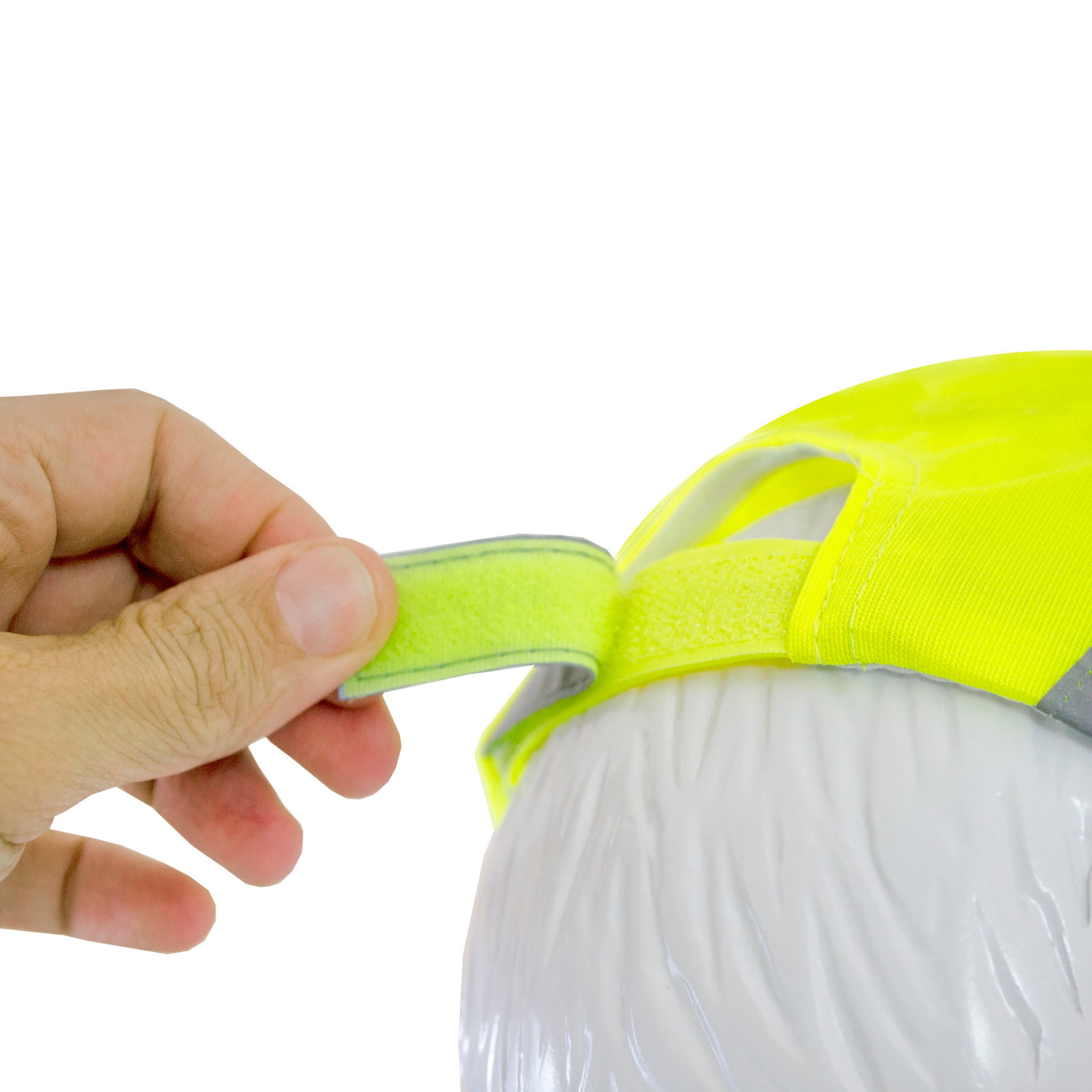 Hi-Vis Safety Cap with Reflective Stripes
