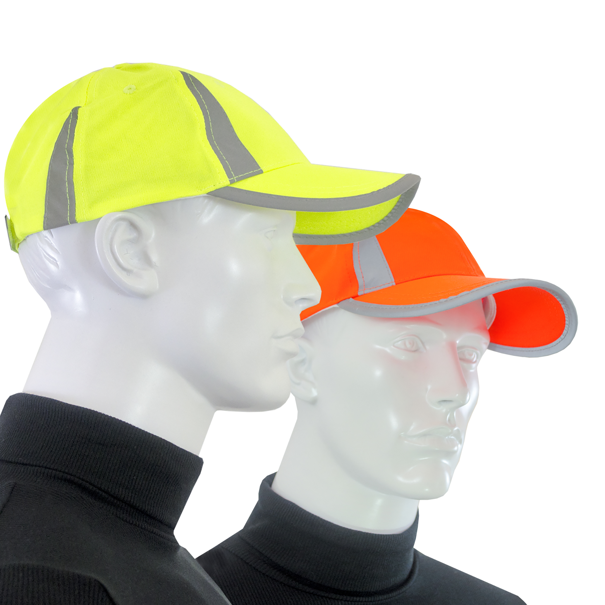 Hi-Vis Safety Cap with Reflective Stripes