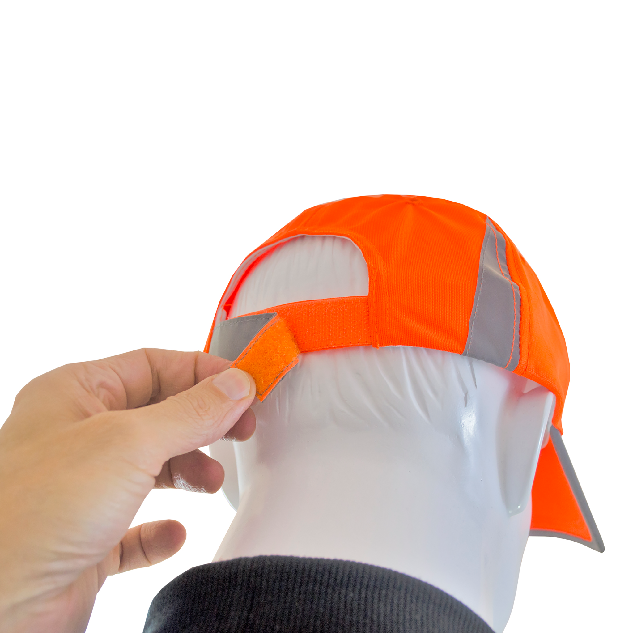 Hi-Vis Safety Cap with Reflective Stripes