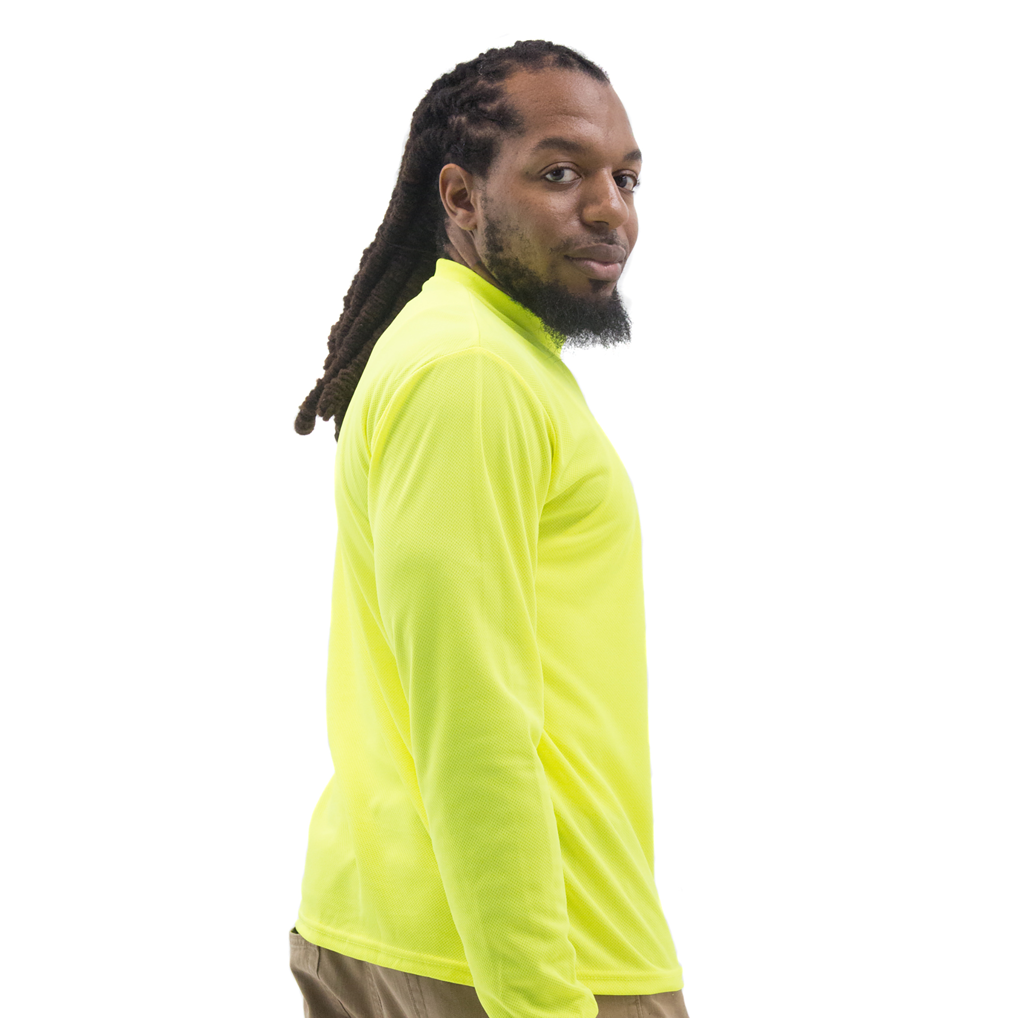 Hi-Vis Safety Long Sleeve Shirt