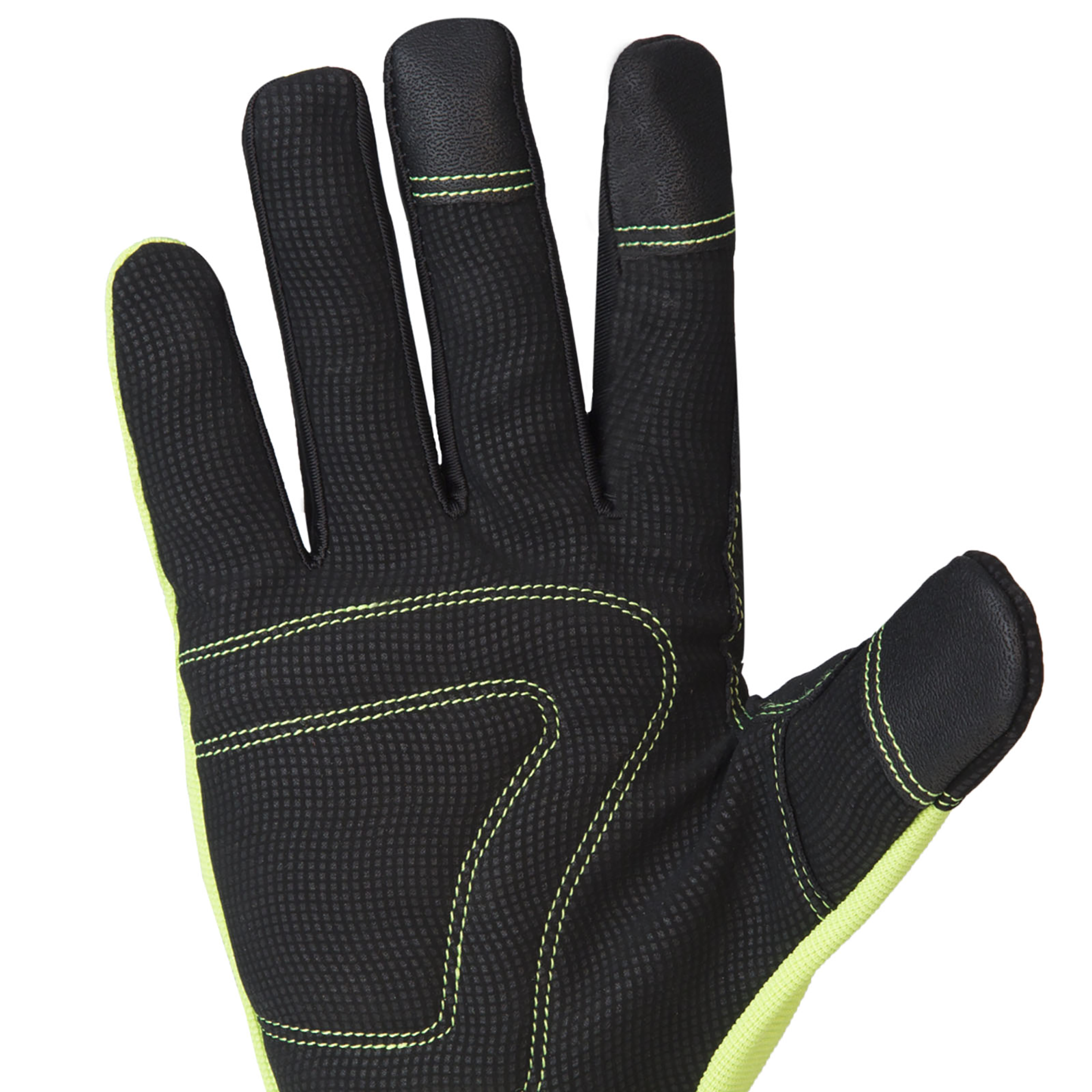 Hi-Vis Touchscreen Safety Work Gloves