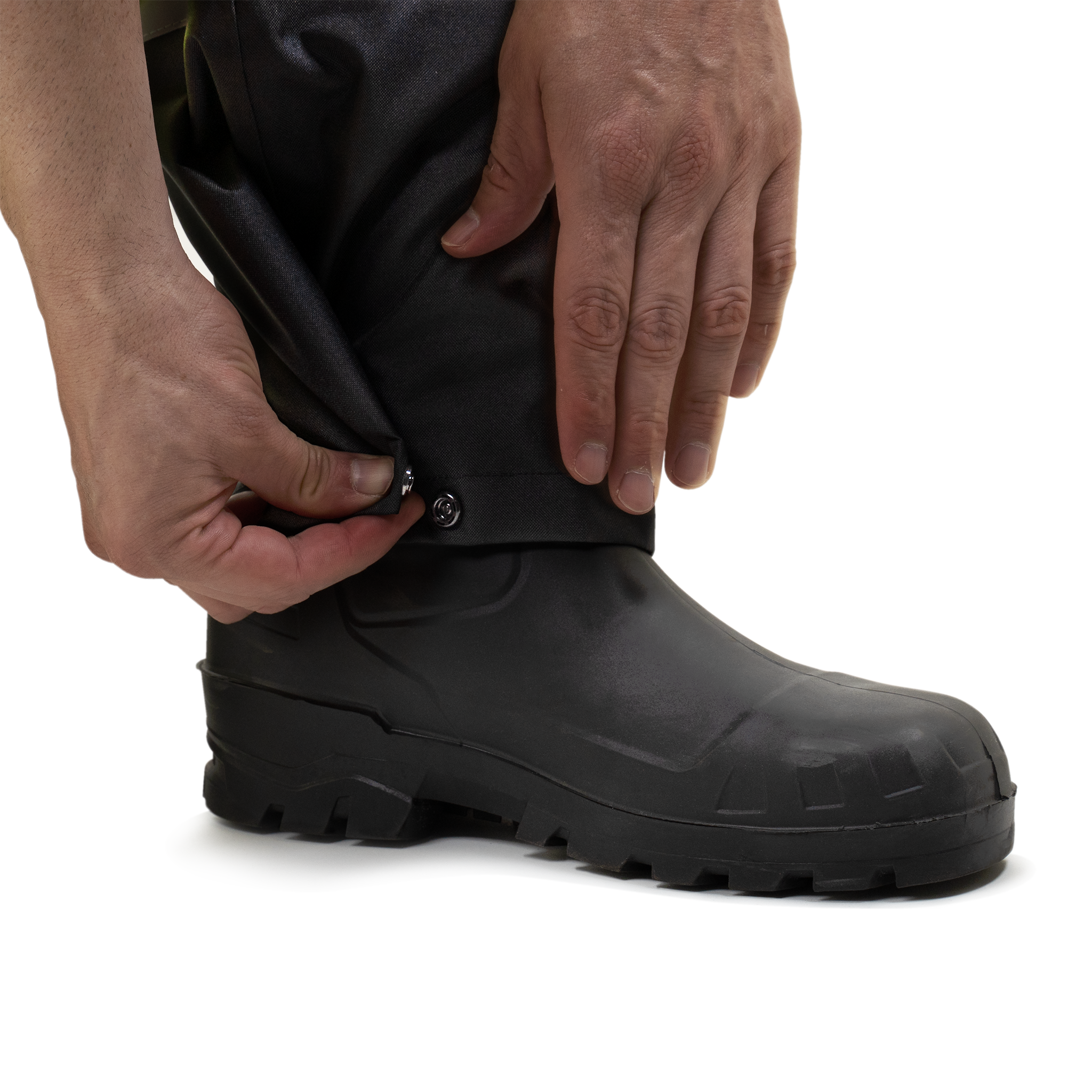 High Visibility Waterproof Safety Overall Pants with Reflective Stripes