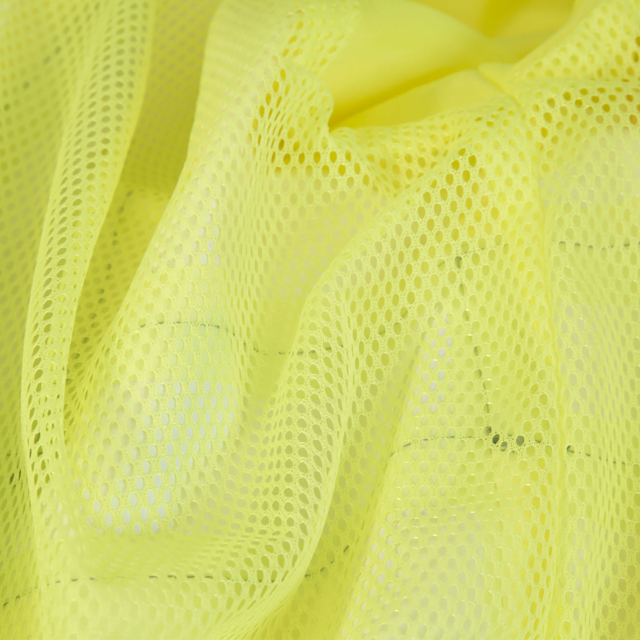 Hi-Vis Yellow Rain Jacket with 2" Reflective Strips