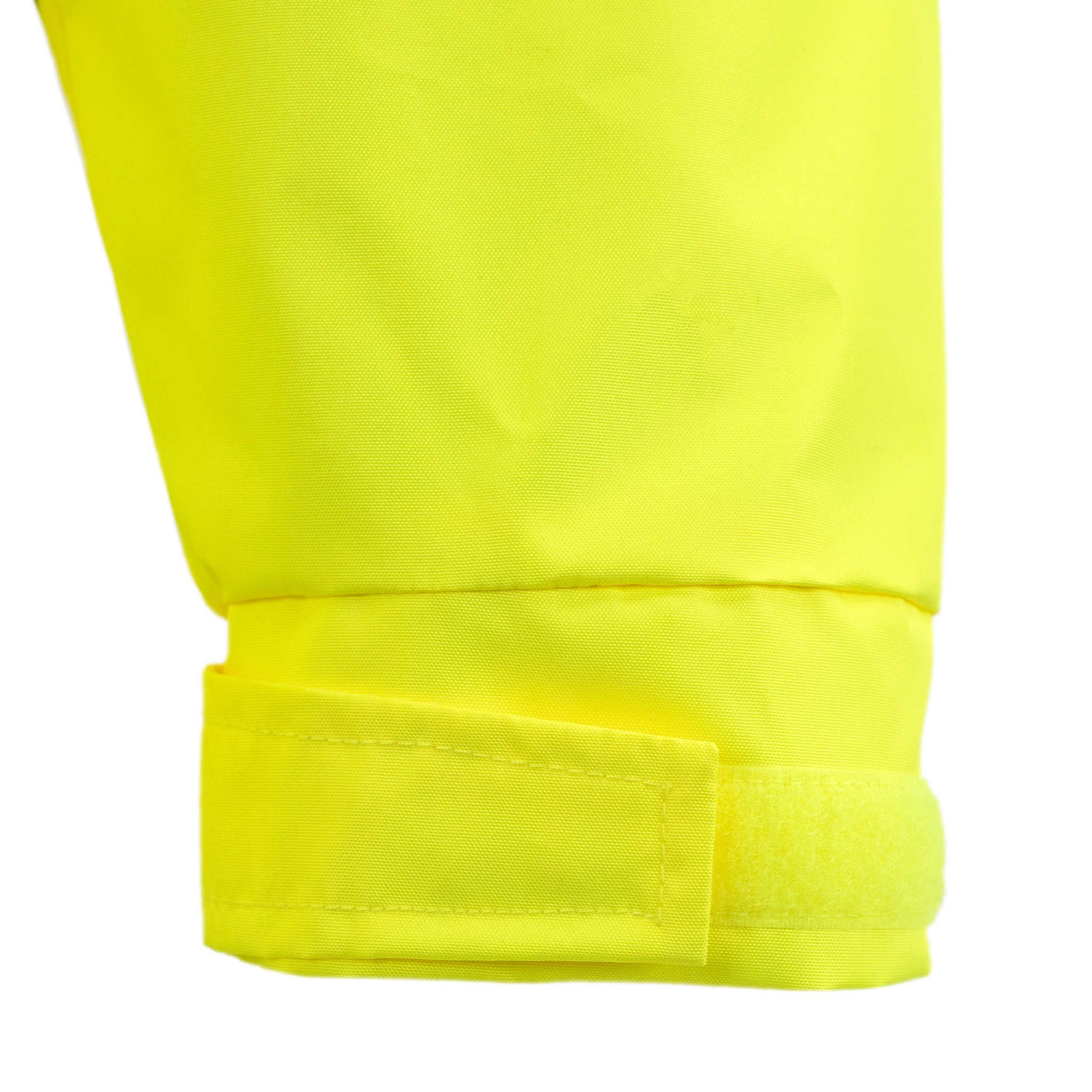 Hi-Vis Yellow Raincoat with 2" Reflective Strips