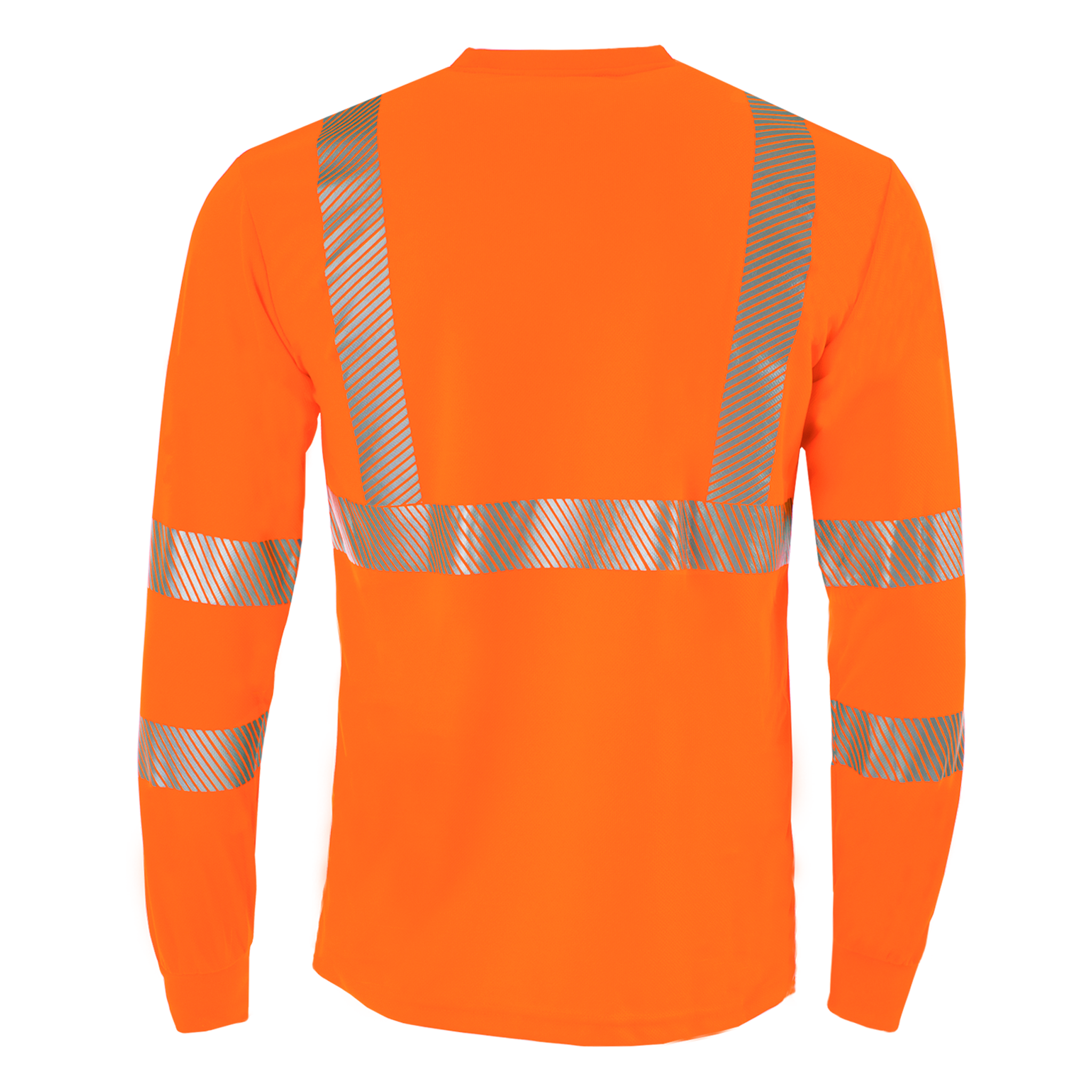 Hi-Vis Heat Transfer Reflective Safety Long Sleeve Shirt