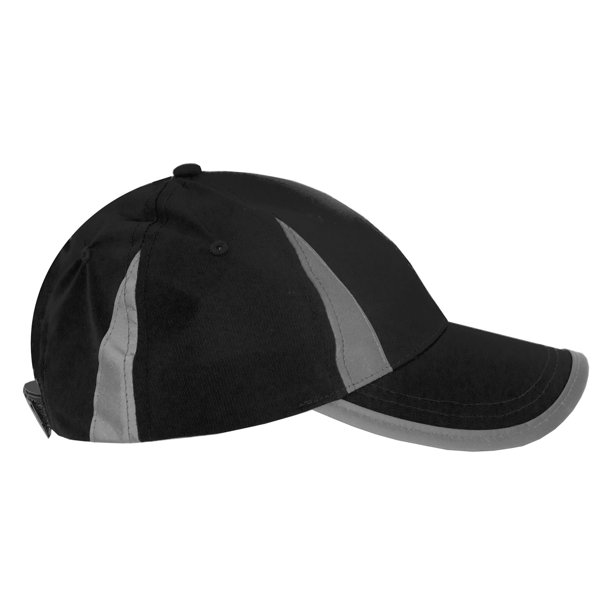 Hi-Vis Safety Cap with Reflective Stripes