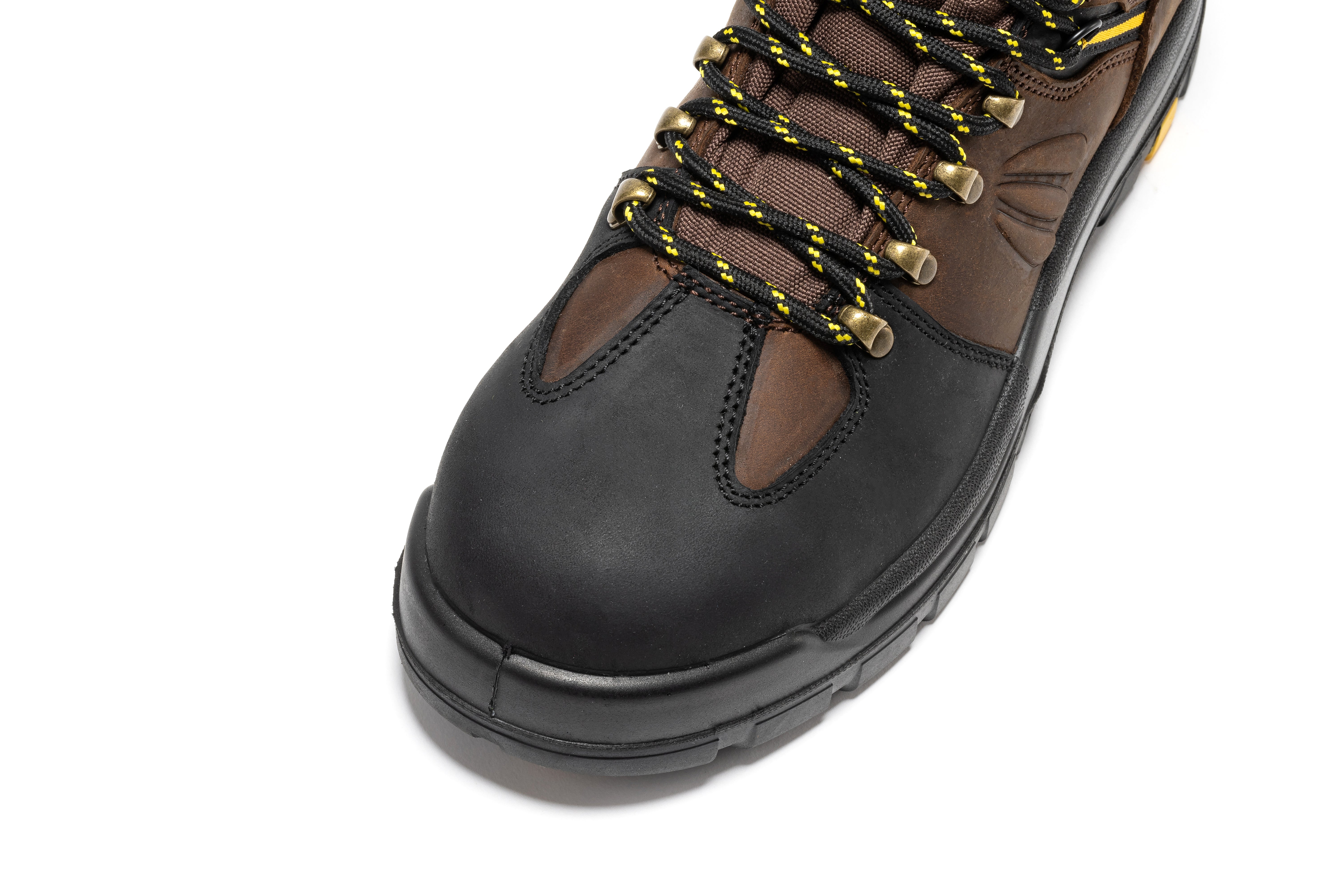 ROCKROOSTER Marfa Brown 6 inch Waterproof Composite Toe Leather Work Boots CP211