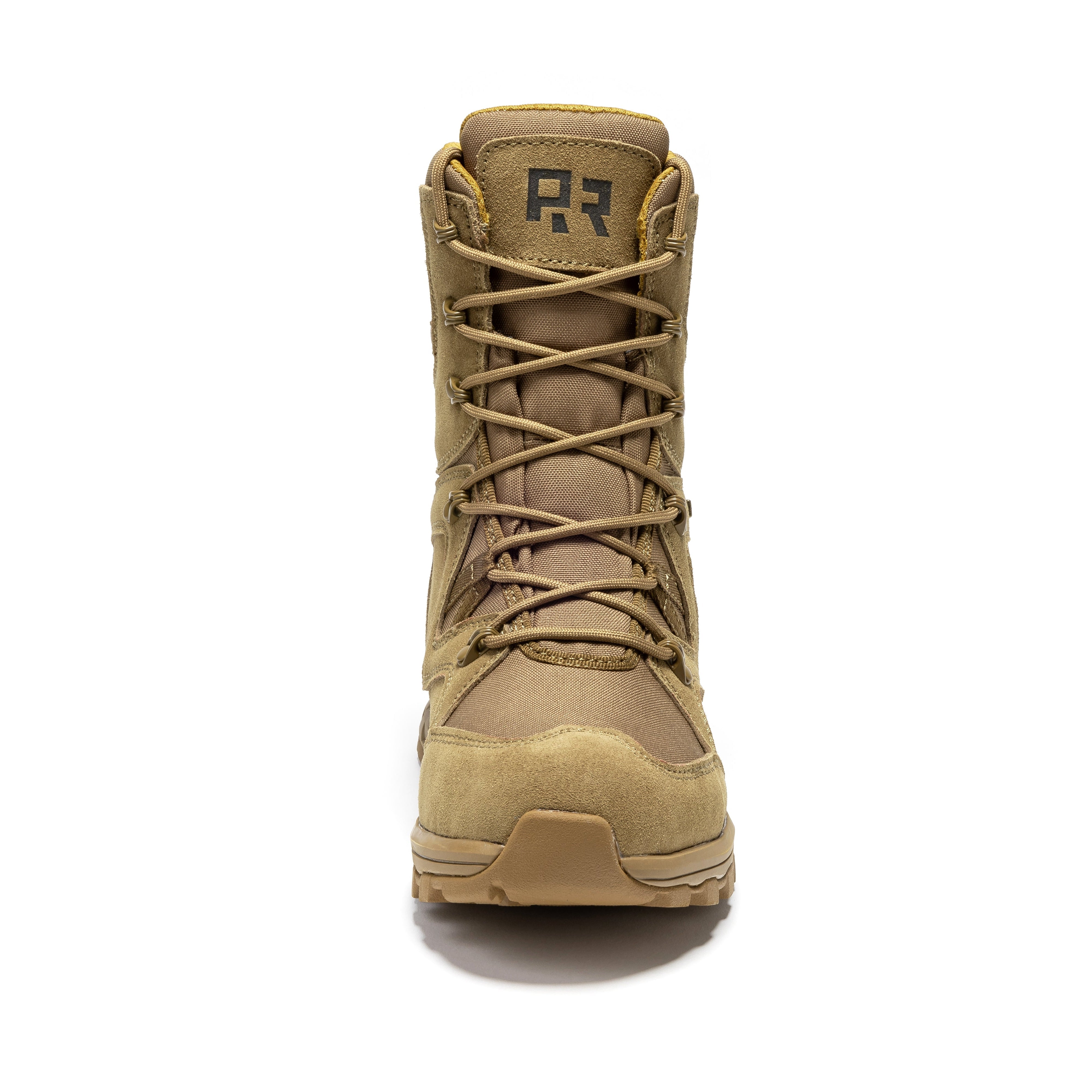 ROCKROOSTER Colmar Coyote 8 inch Suede Leather Waterproof Tactical & Military Boots AB520