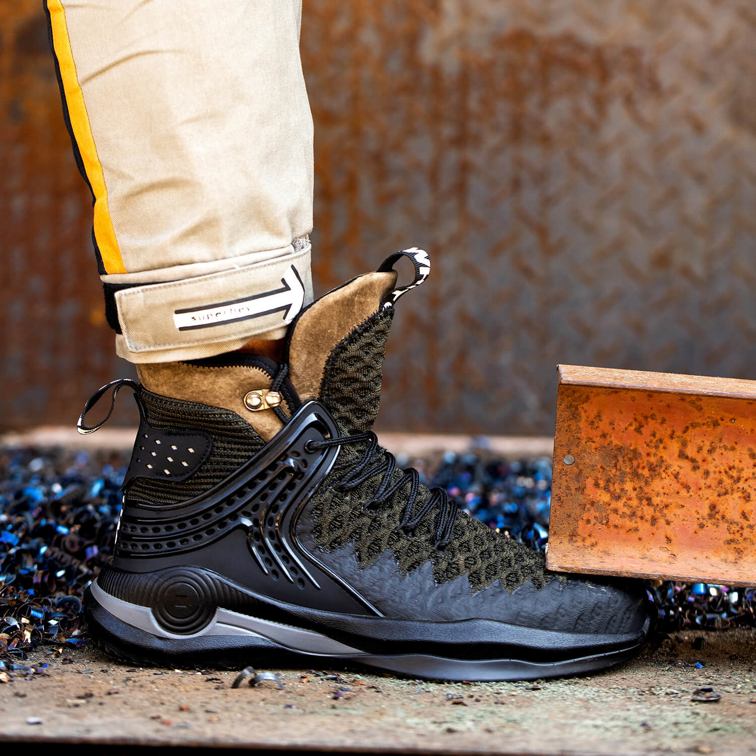 Maven Comfortable Steel Toe Work Boots