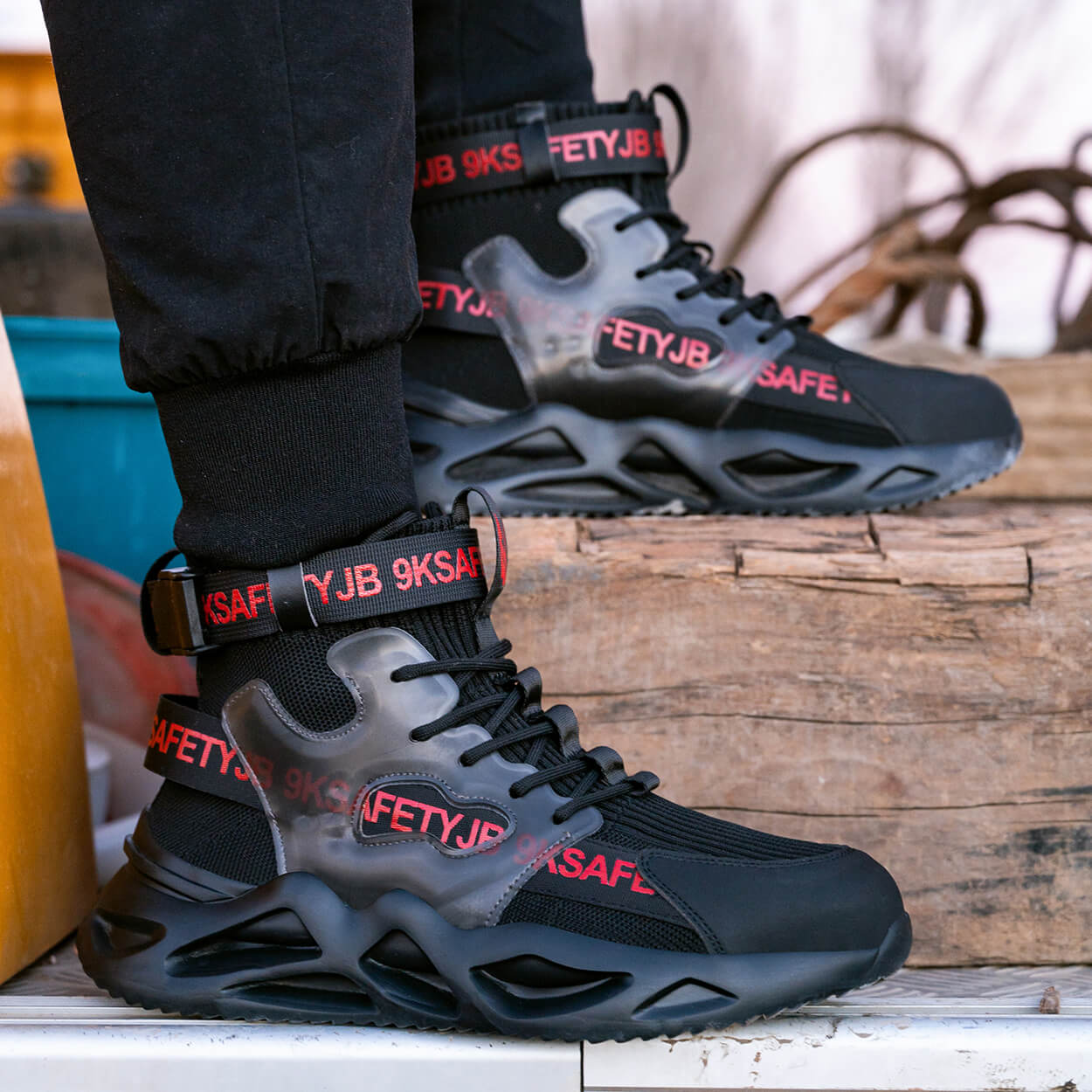 Maven Comfortable Steel Toe Work Shoes