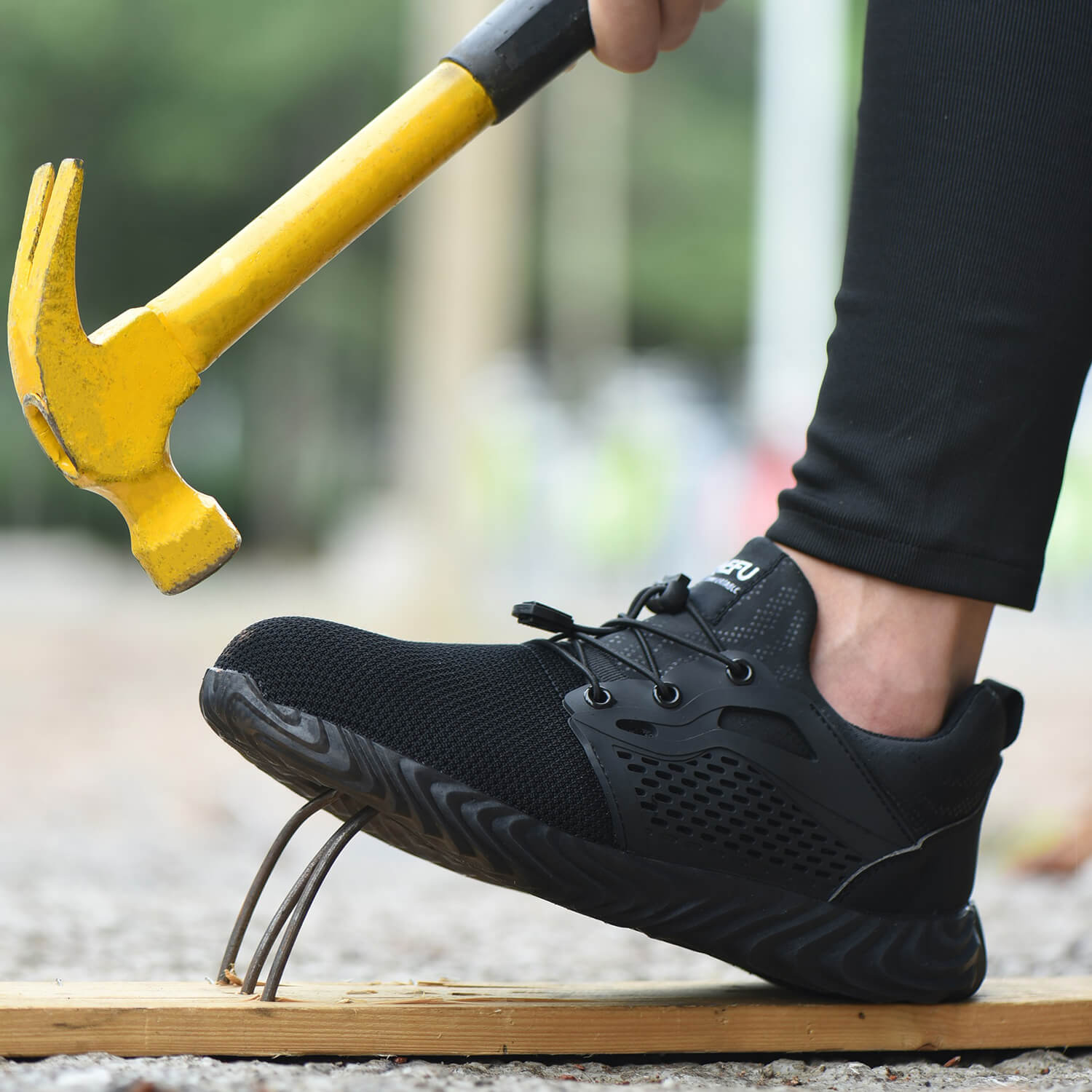 Maven Breathable Non-Slip Steel Toe Safety Shoes