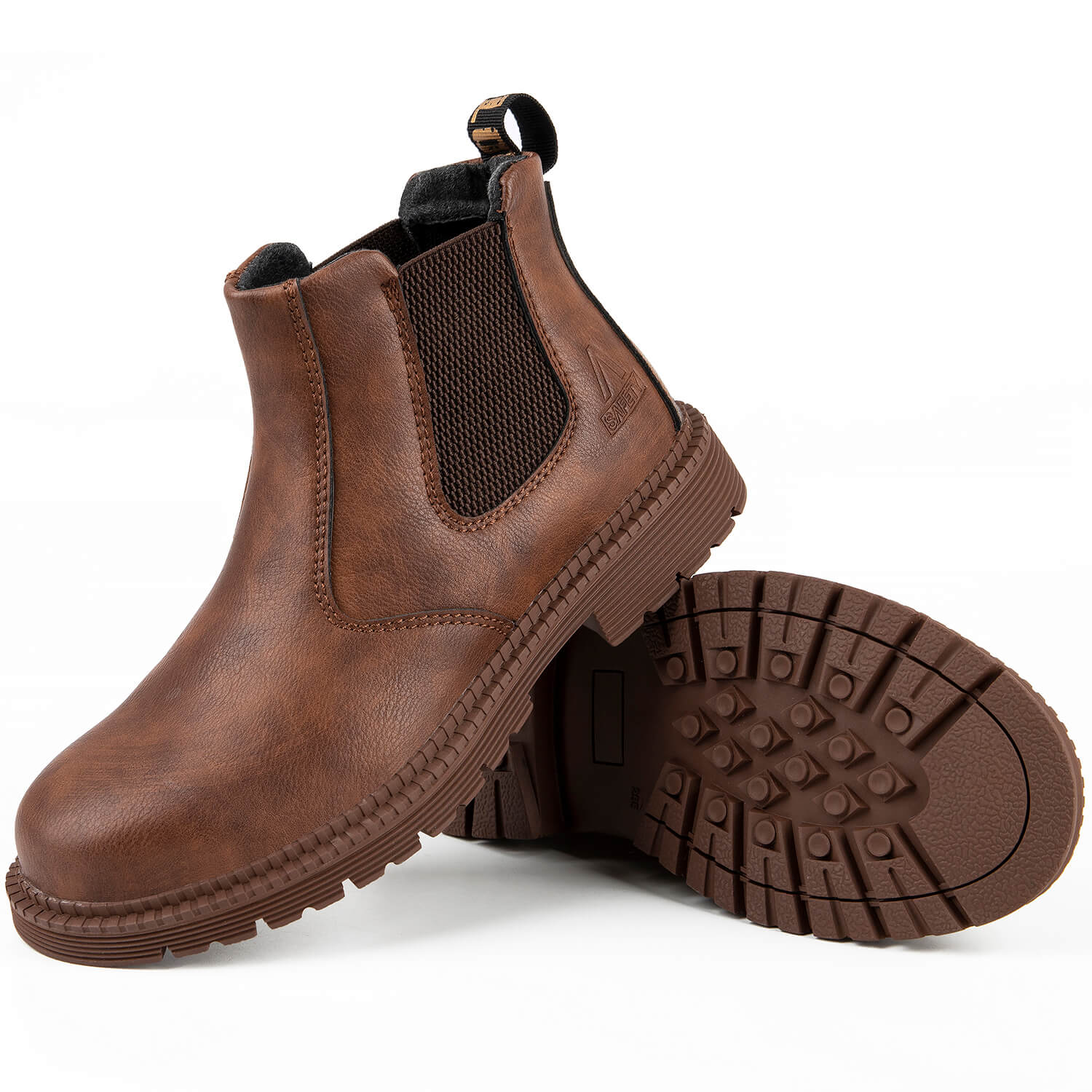 Maven Waterproof Slip-On Steel Toe Boots