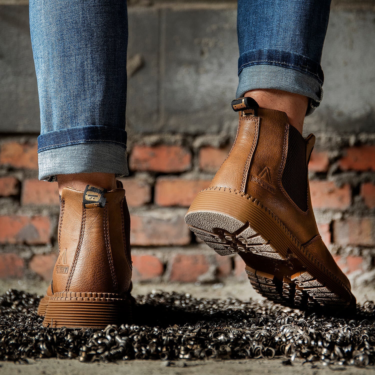 Maven Waterproof Slip-On Steel Toe Boots