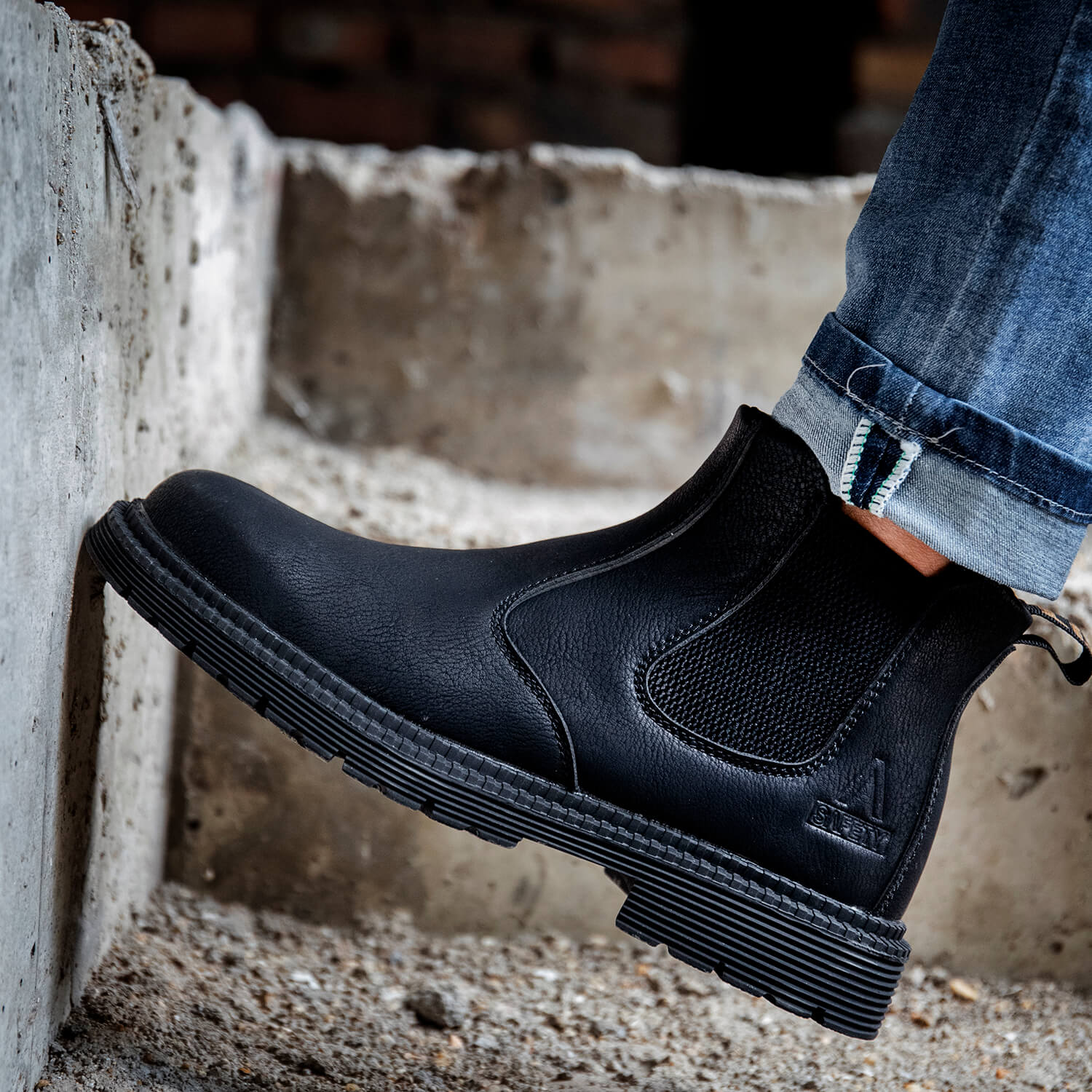 Maven Waterproof Slip-On Steel Toe Boots
