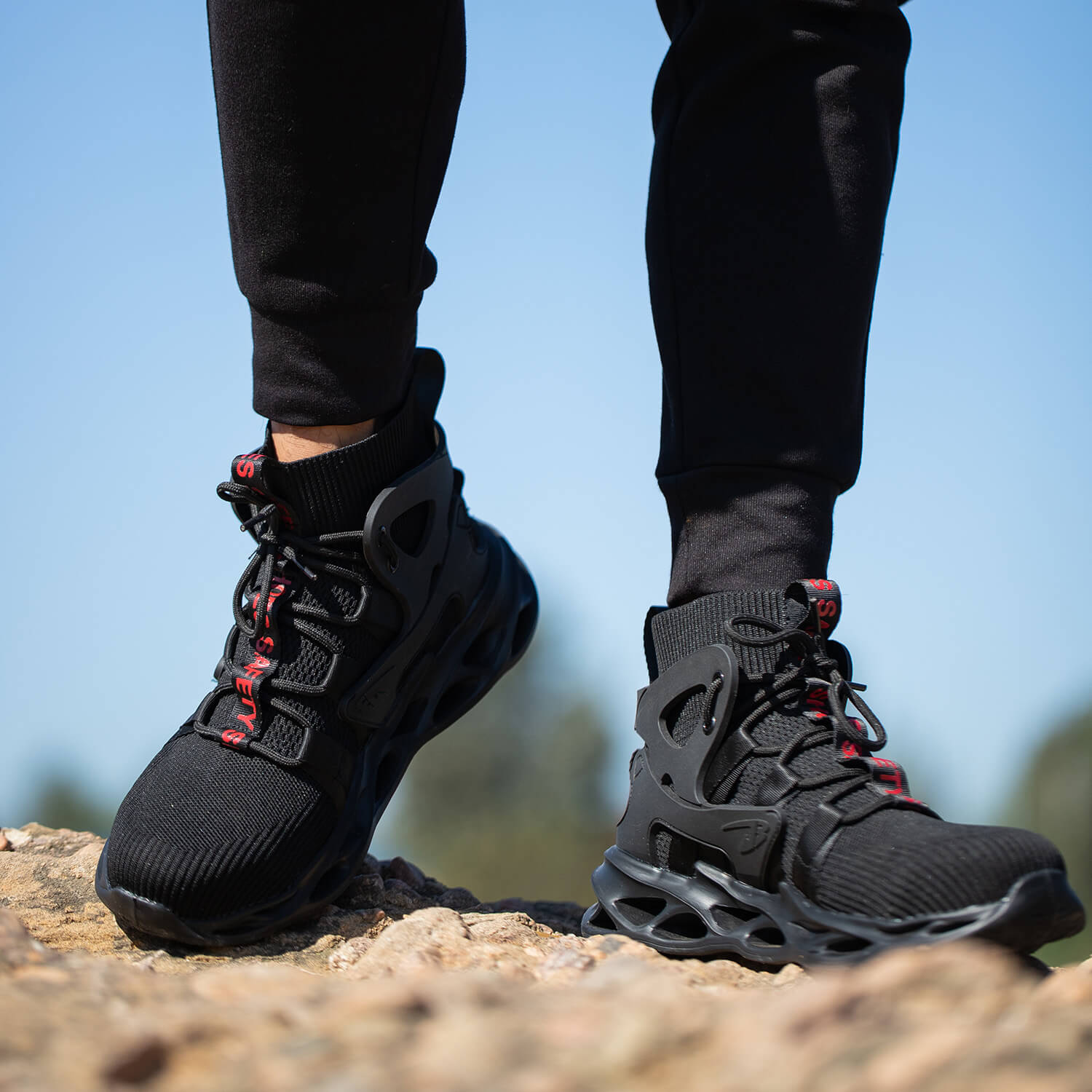 Maven Comfortable Steel Toe Safety Shoes