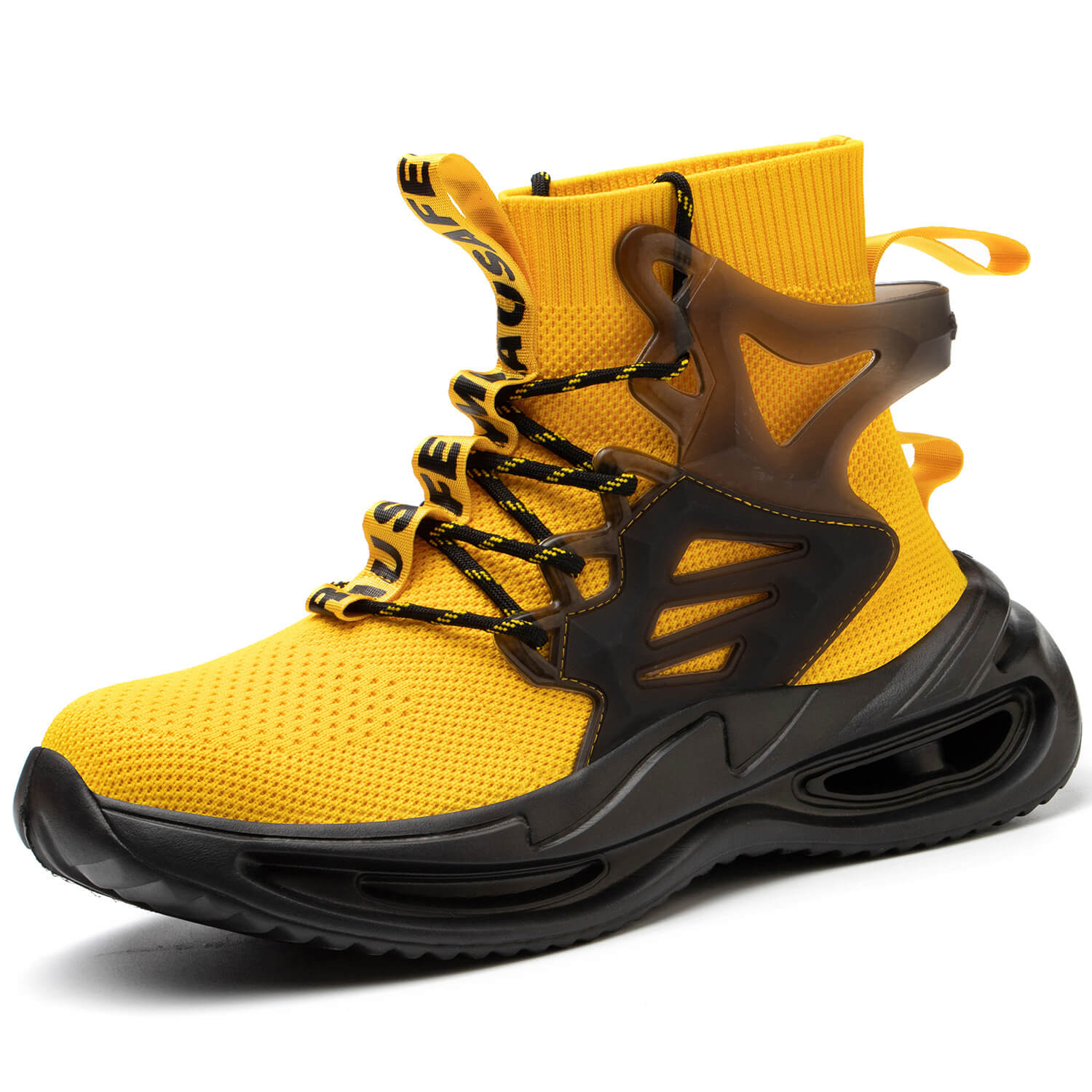 Maven Men's High-Top Steel Toe Work Shoes