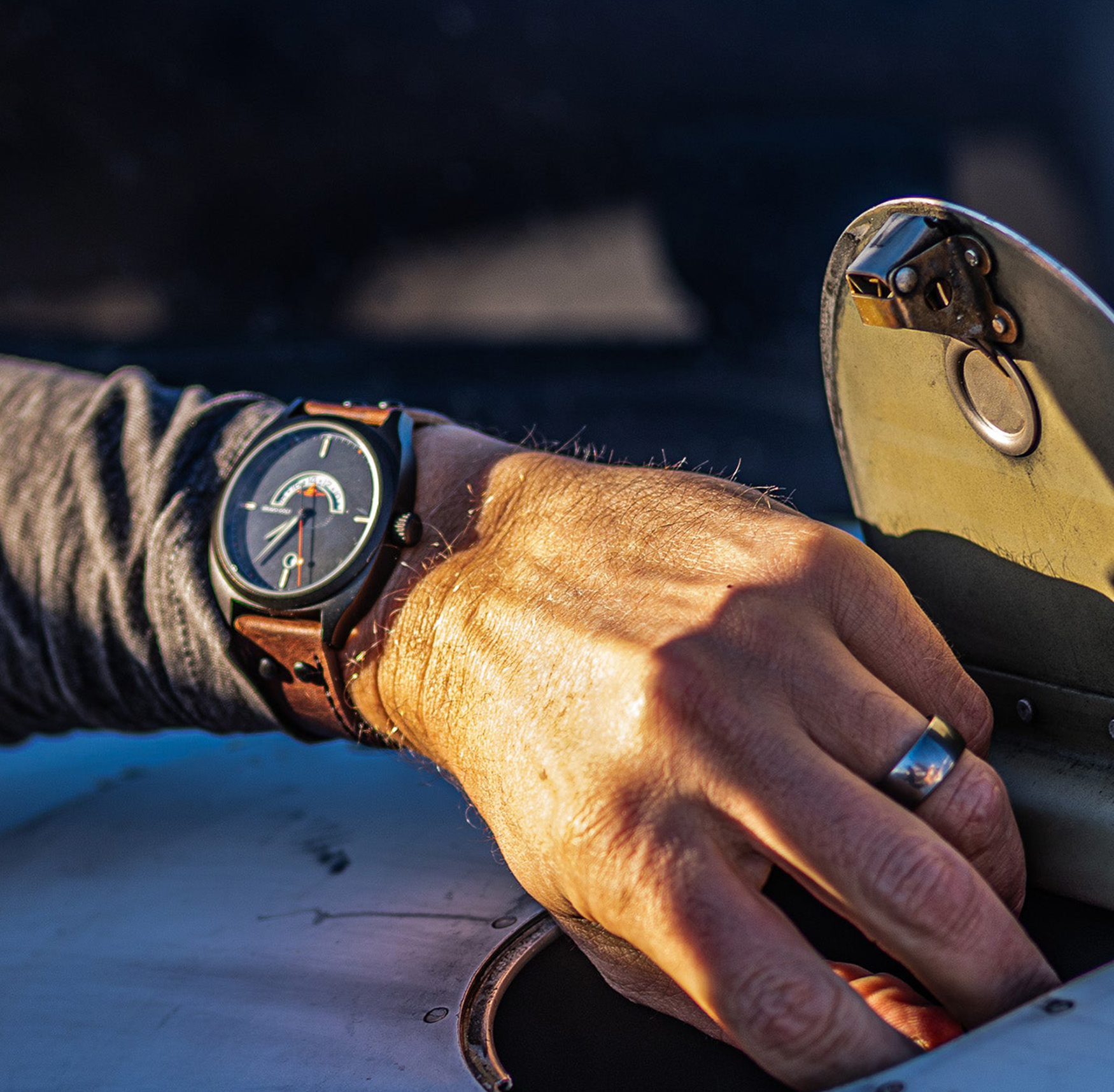 Discovery Lume — 42mm Full Lume Pilot Watch