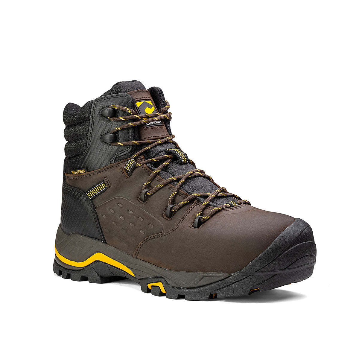 Olympic 6" Composite Toe Waterproof Work Boot – Brown (by Chinook® Footwear)