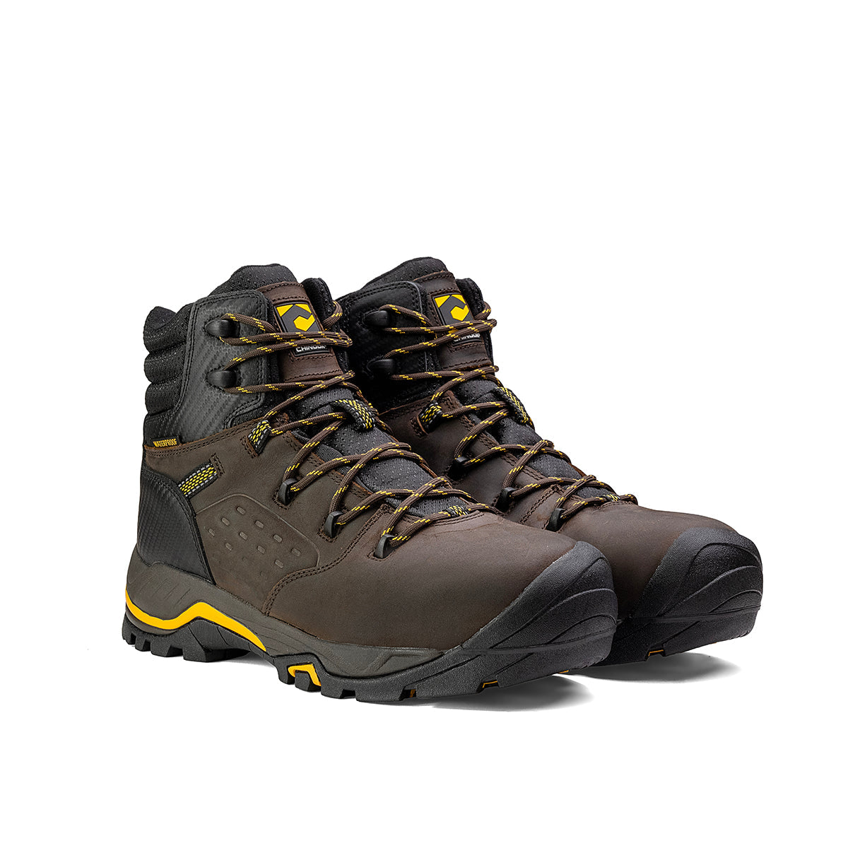Olympic 6" Composite Toe Waterproof Work Boot – Brown (by Chinook® Footwear)