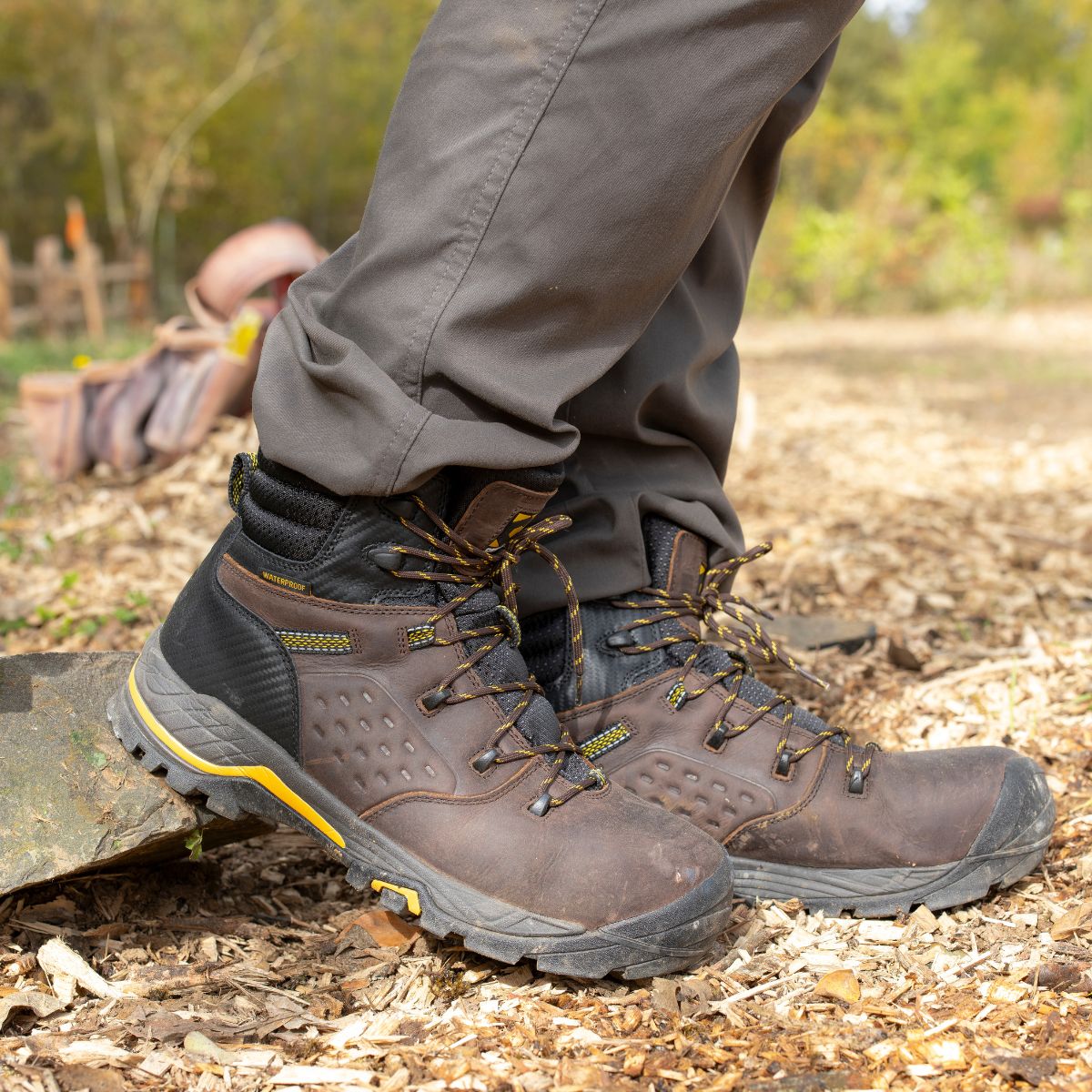 Olympic 6" Composite Toe Waterproof Work Boot – Brown (by Chinook® Footwear)